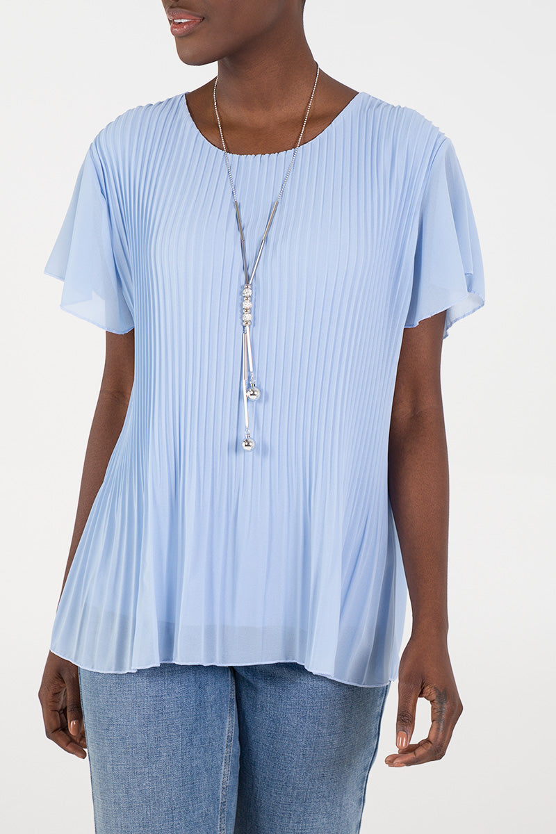 Necklace Pleated Top TOPMF2 WearAll