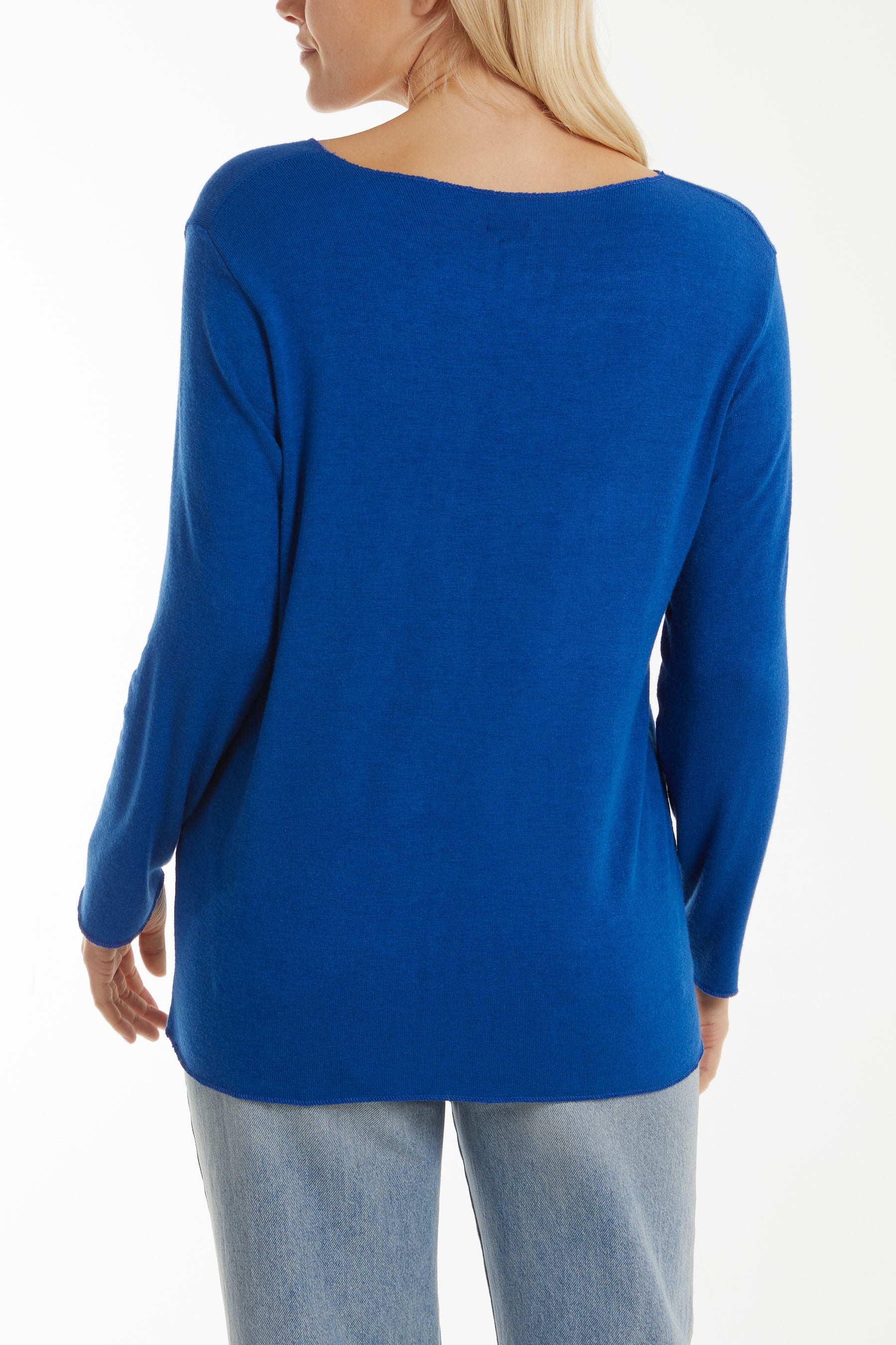 Diamante Star Long Sleeve Jumper Jumpers WearAll