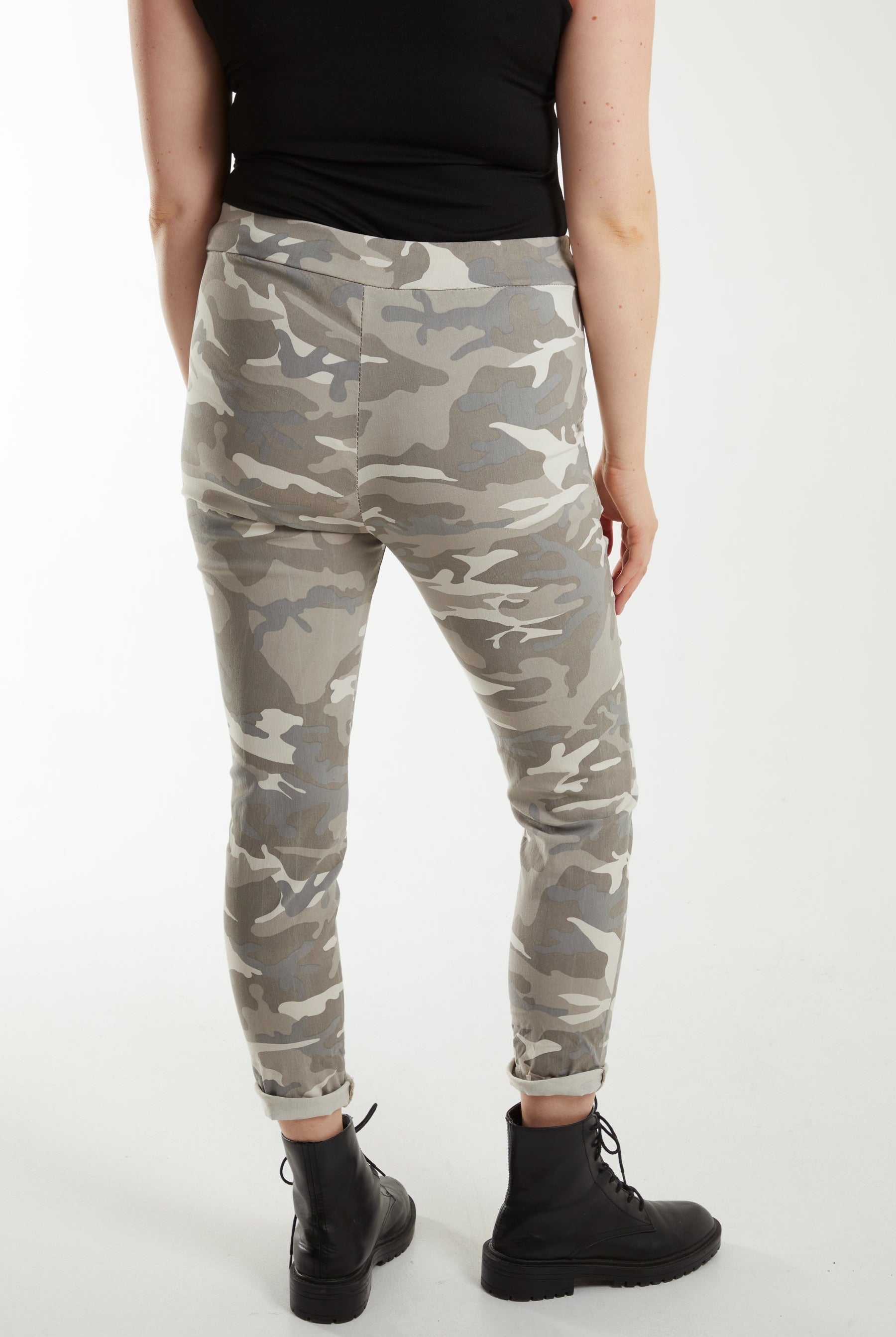 Magic Super Stretch Camouflage Print Trousers TRS1 WearAll