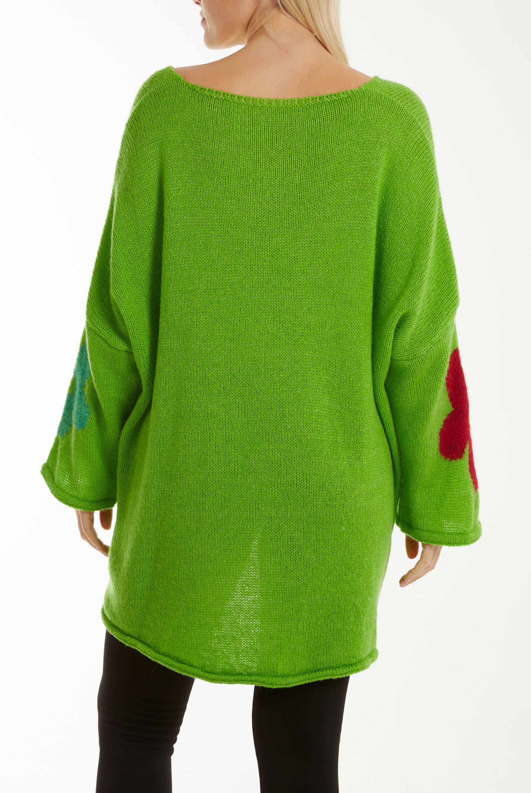 Multi Coloured Flower Jumper Jumpers WearAll