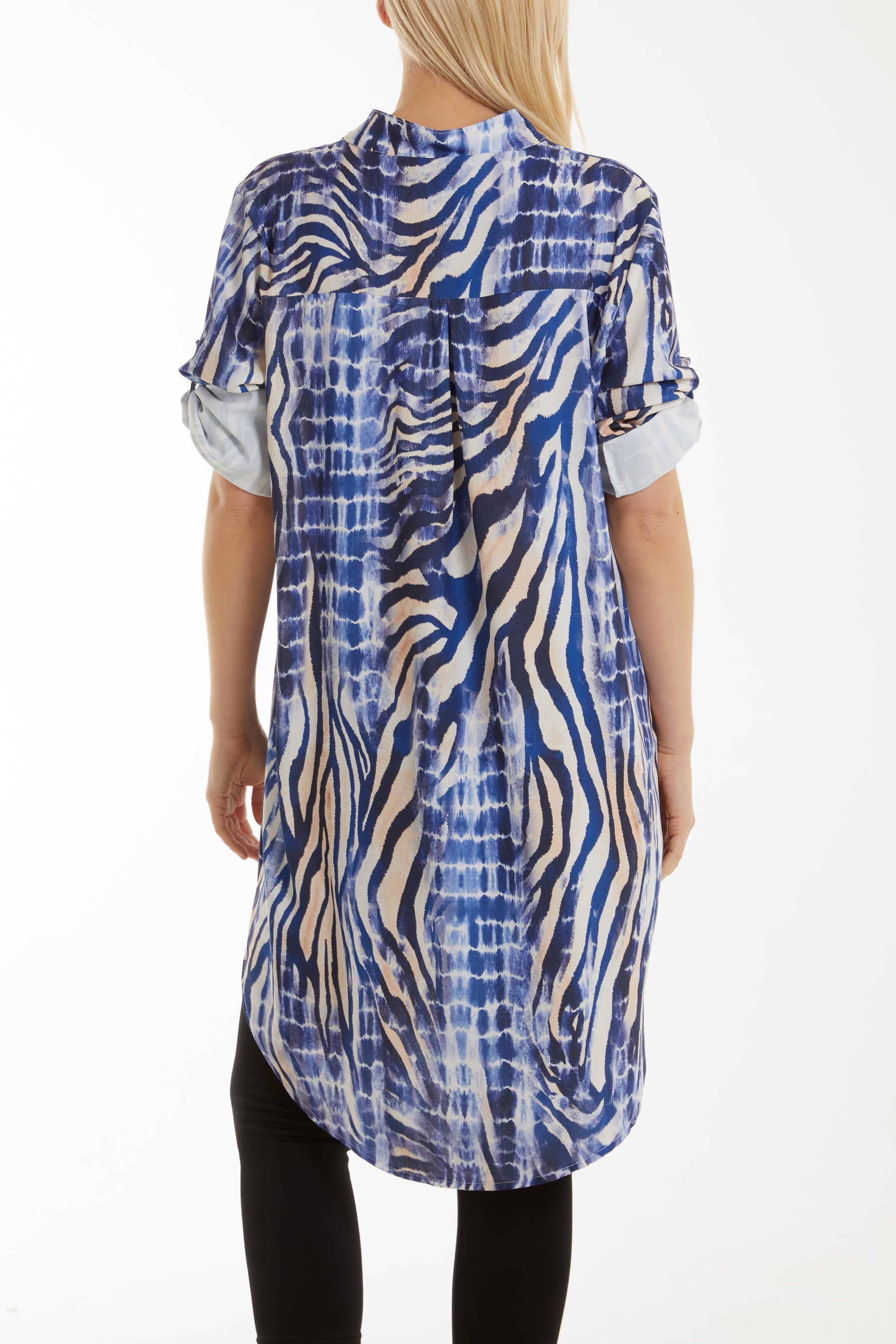 Mixed Animal Print Mini Dress/Shirt Dresses WearAll