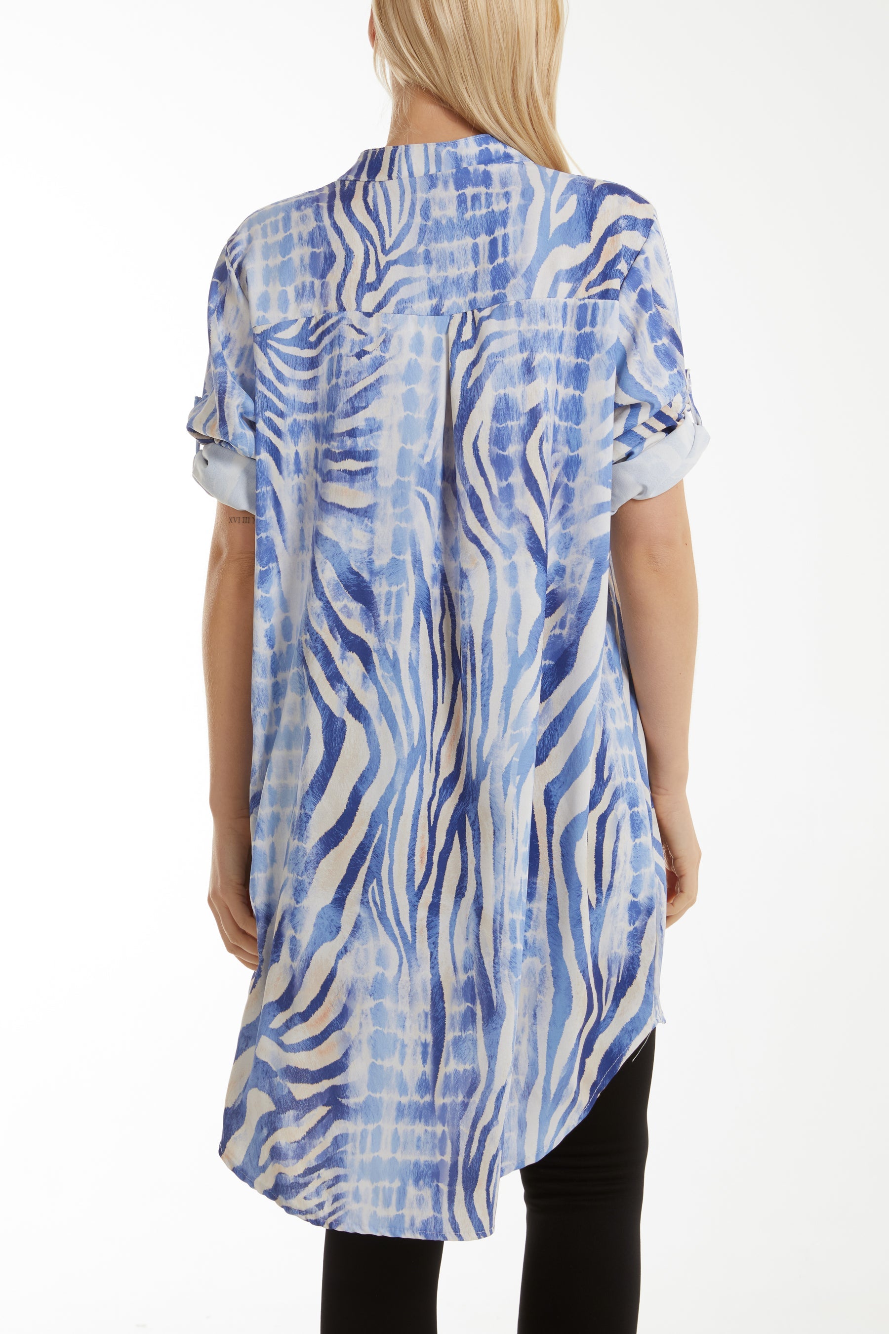 Mixed Animal Print Mini Dress/Shirt Dresses WearAll