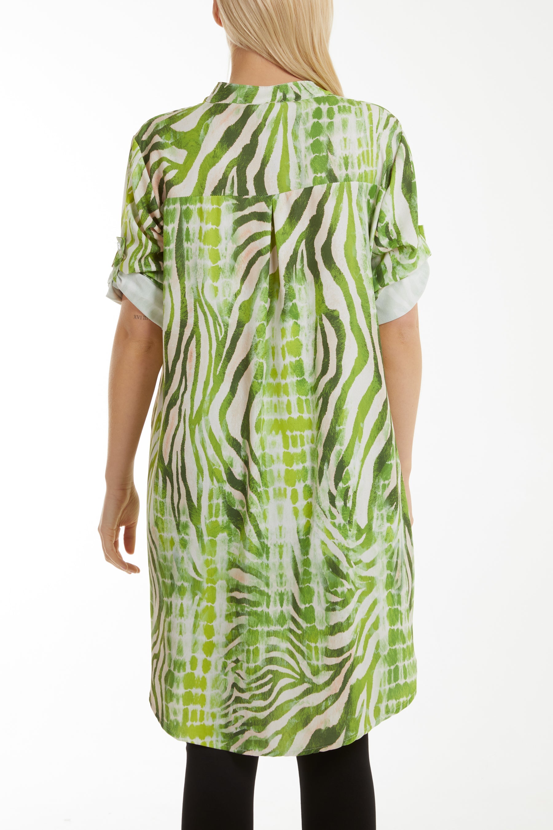 Mixed Animal Print Mini Dress/Shirt Dresses WearAll