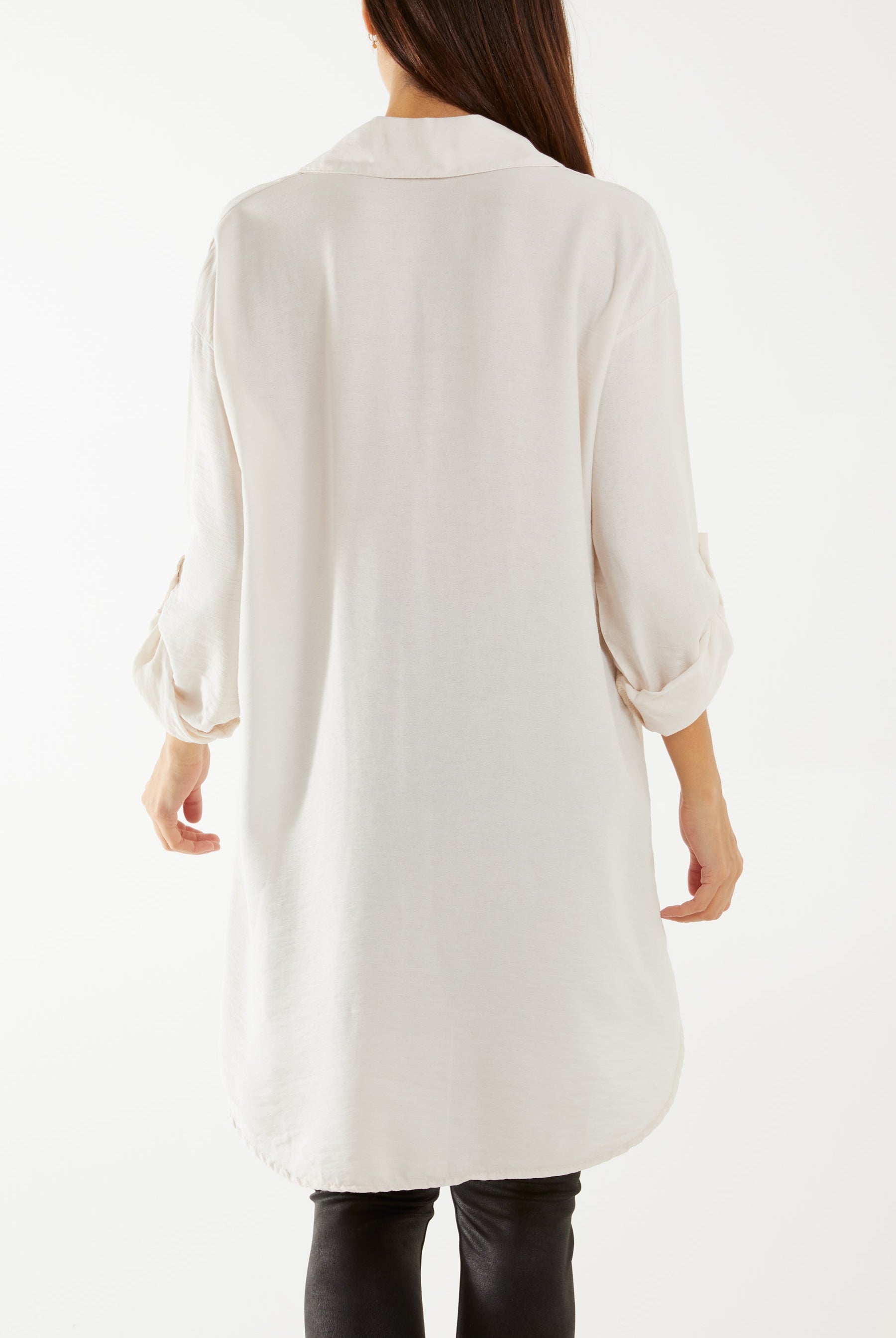 Roll Sleeve Utility Shirt Shirts WearAll