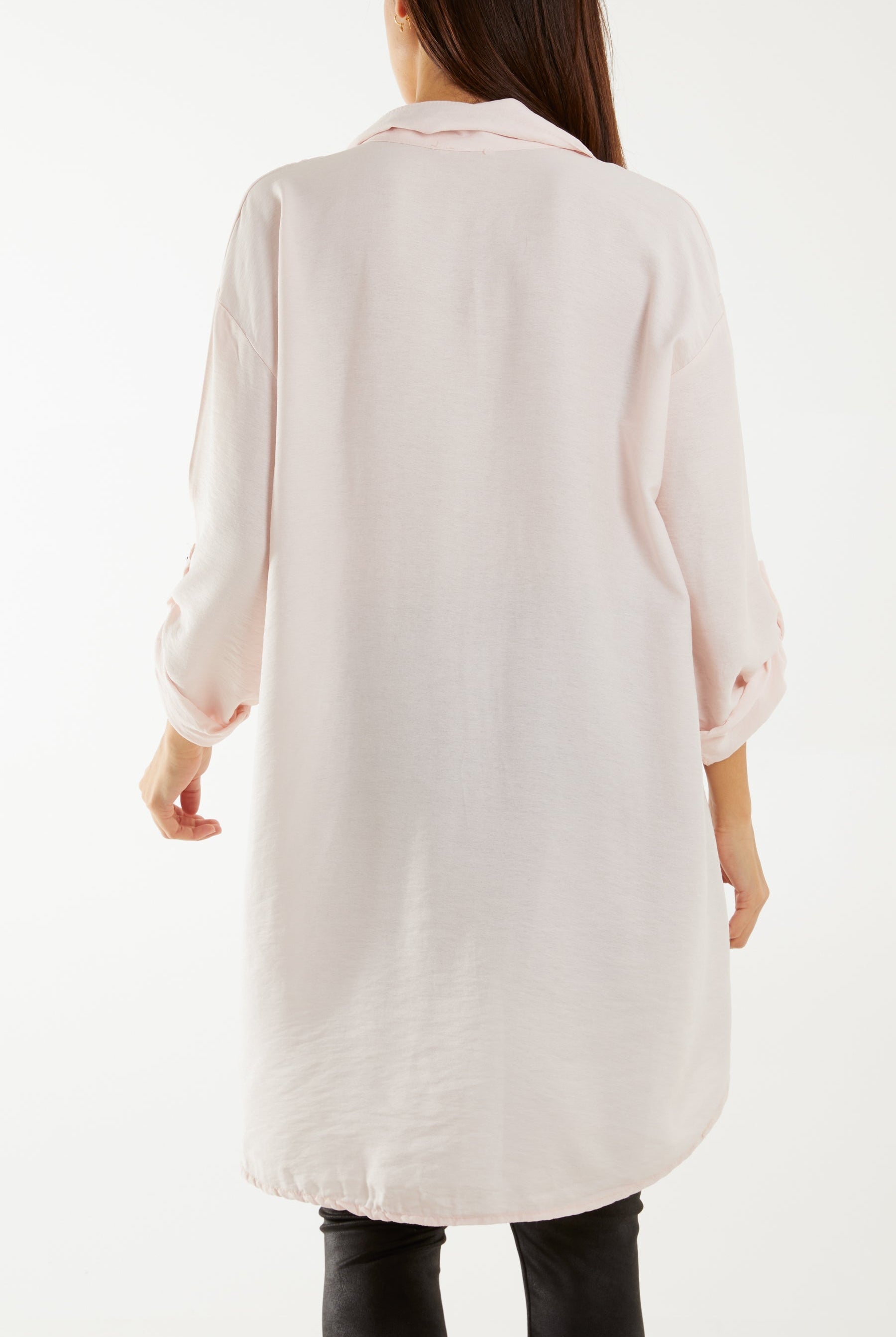 Roll Sleeve Utility Shirt Shirts WearAll