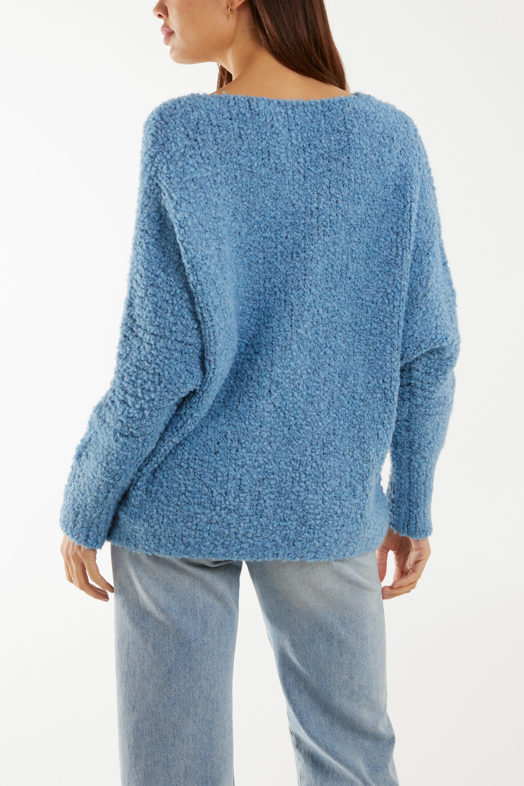 Wool Blend Daisy Boucle Super Soft Knit Jumpers WearAll