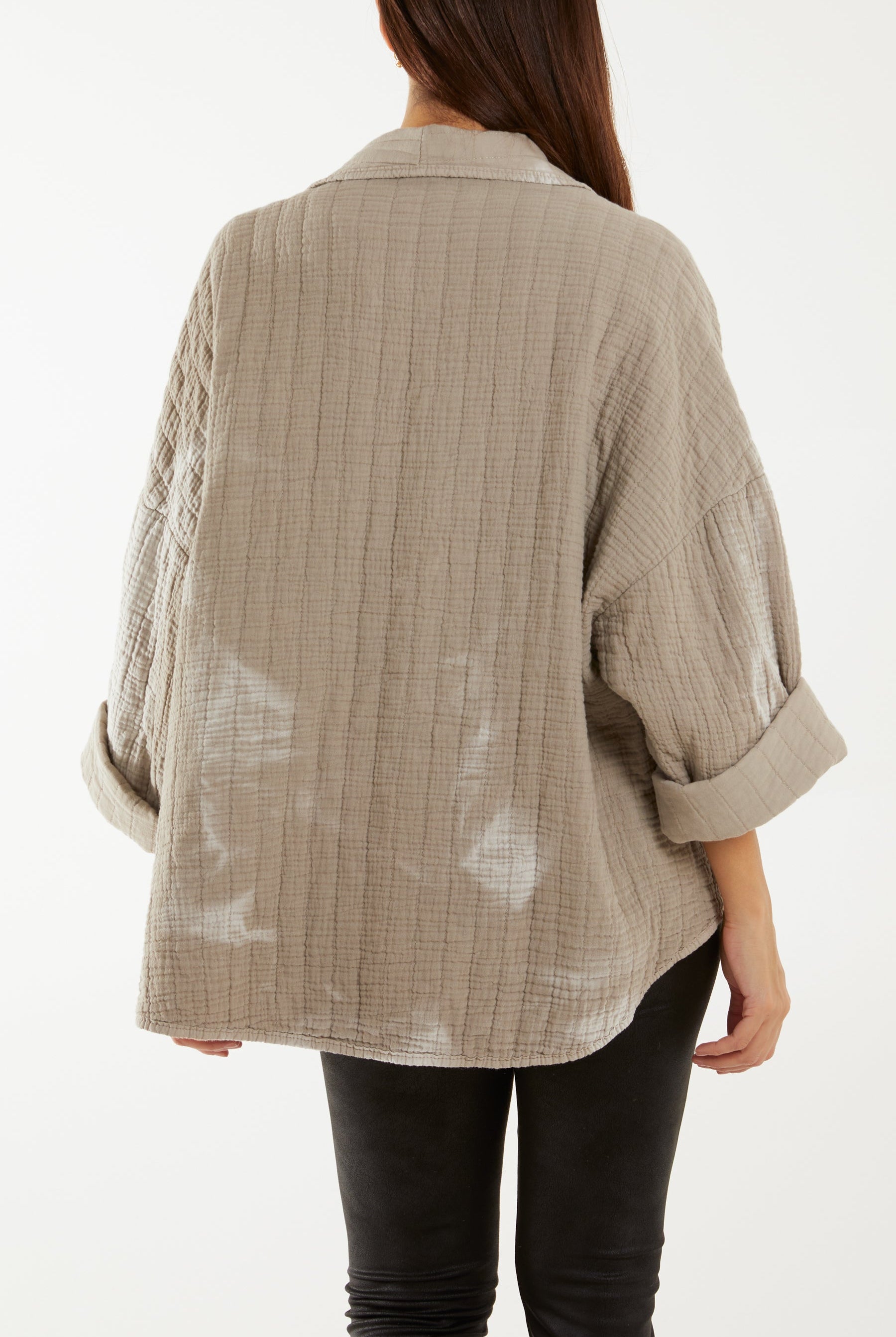 Tie Dye Cheese Cloth Kimono Jacket Jackets WearAll