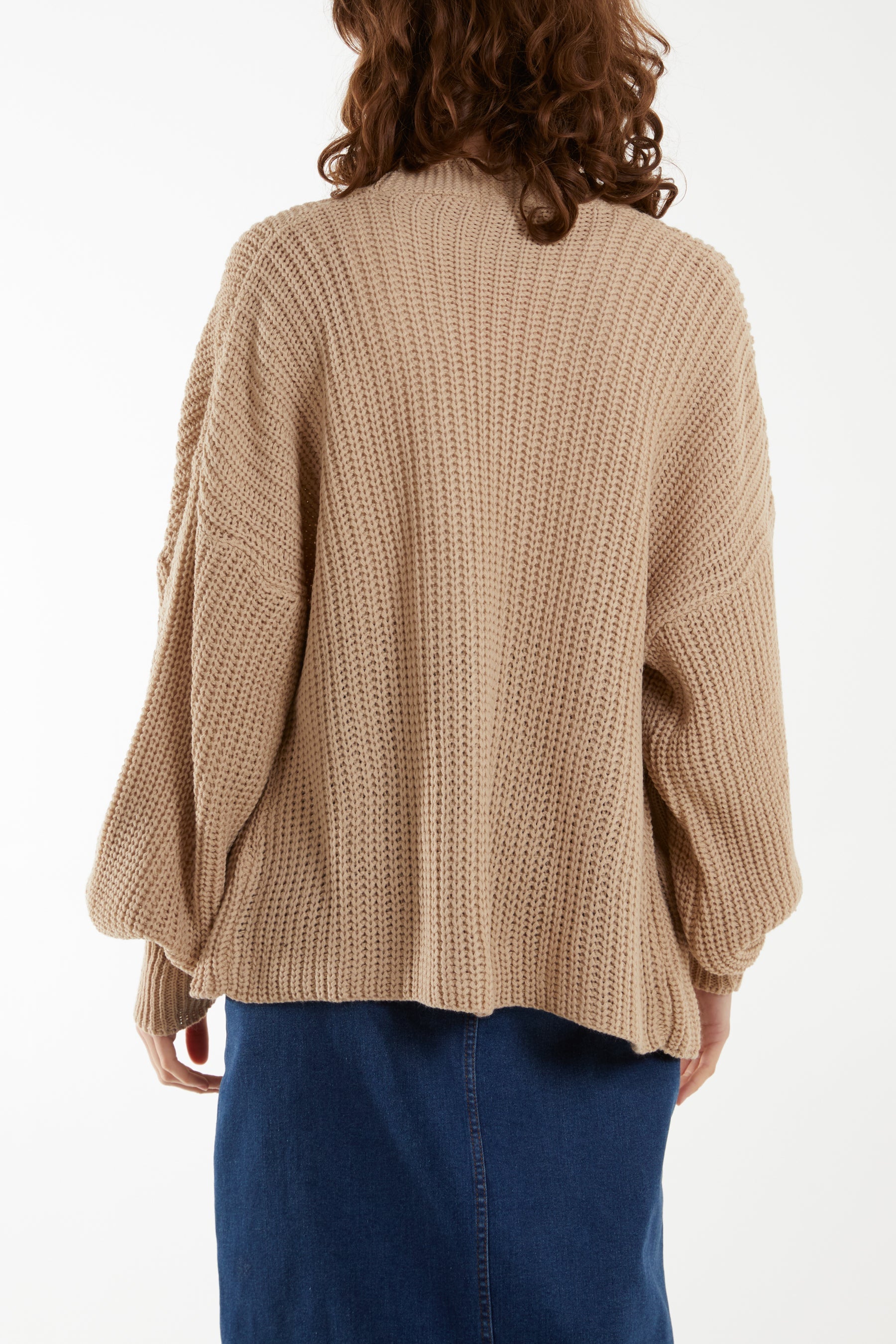 Edge To Edge Knitted Short Cardigan Cardigans WearAll