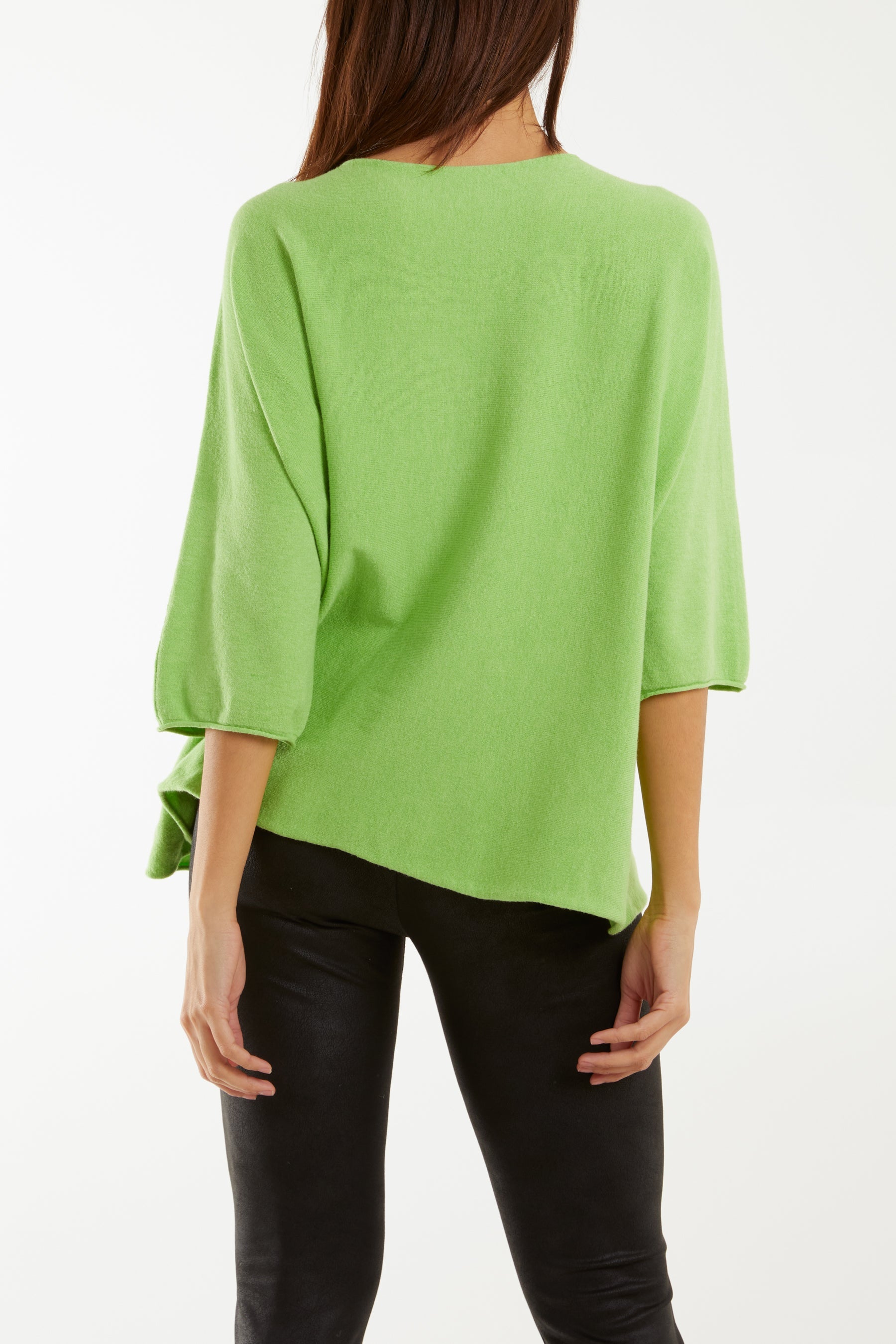 Multicolour Daisy 3/4 Sleeve Jumper Jumpers WearAll