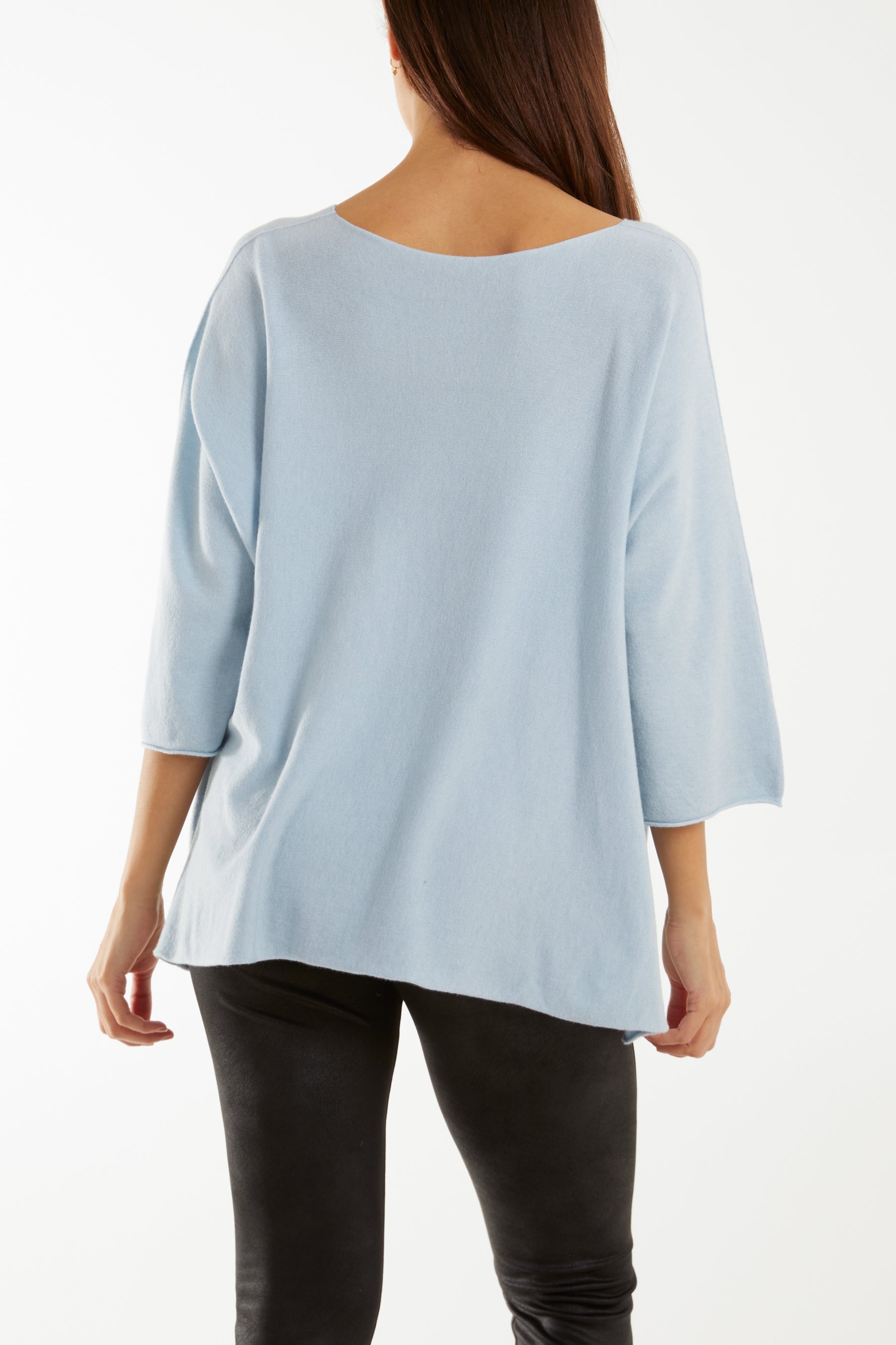 Multicolour Daisy 3/4 Sleeve Jumper Jumpers WearAll