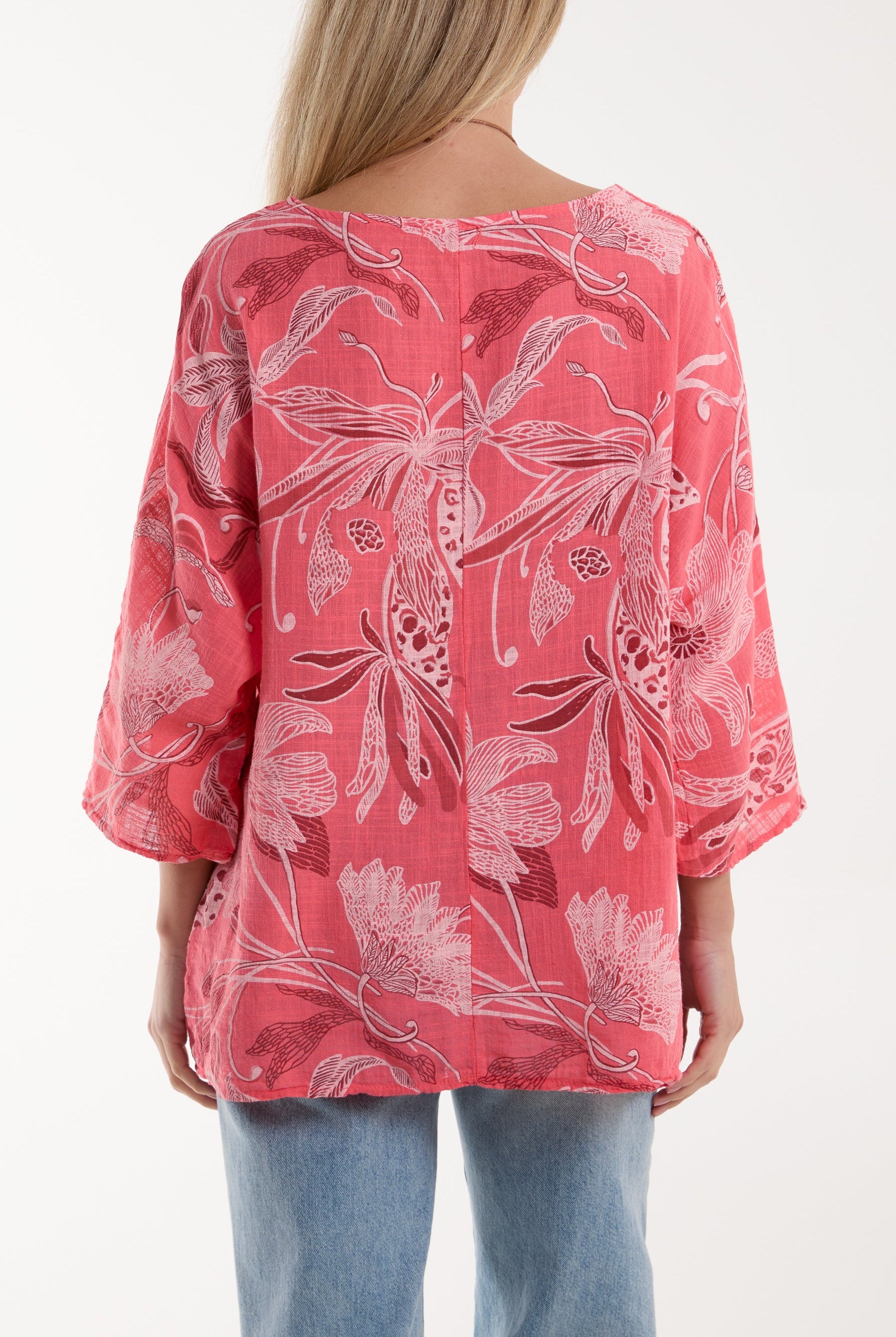 Necklace Botanical Flower Cotton Top Tops WearAll