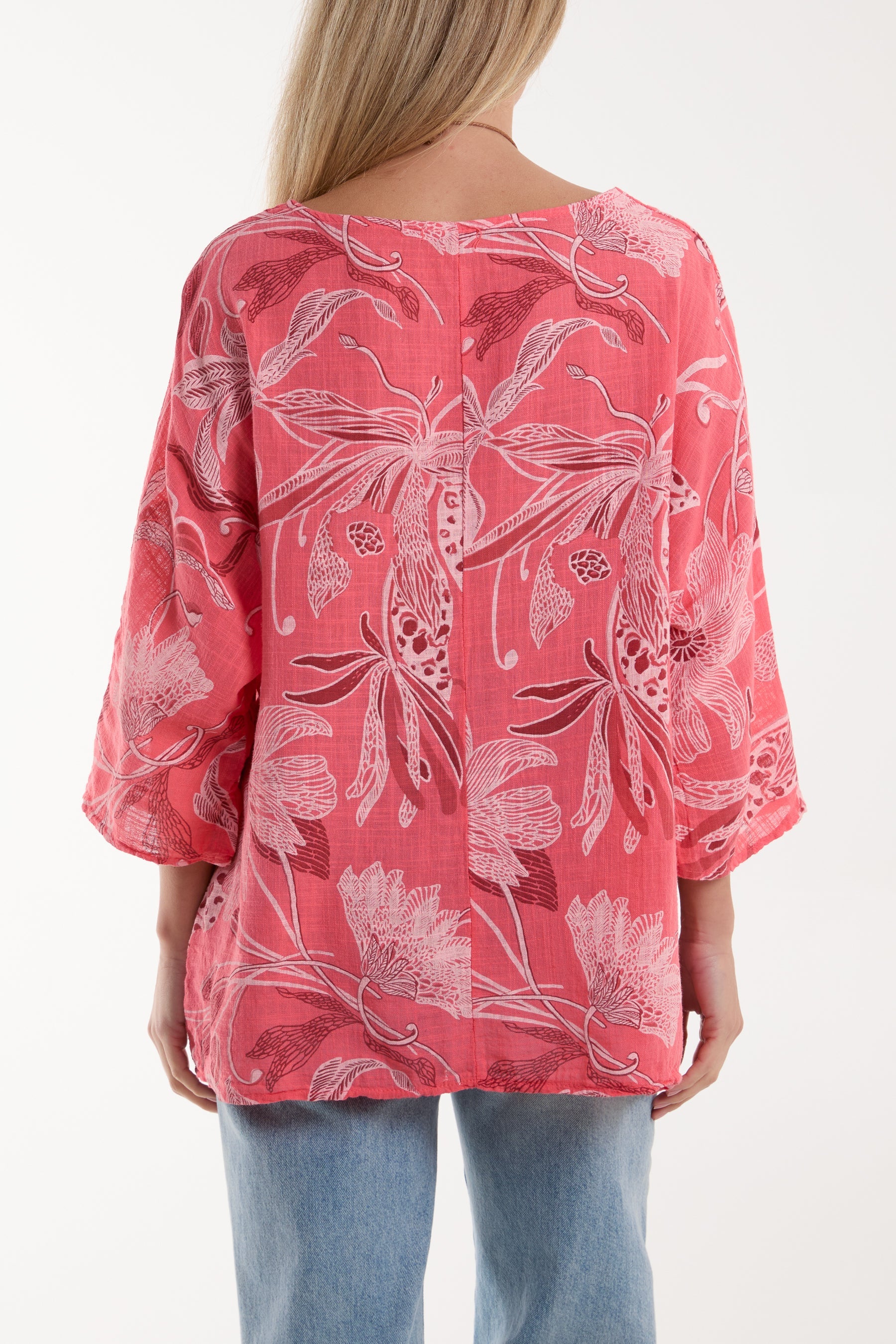 Necklace Botanical Flower Cotton Top Tops WearAll