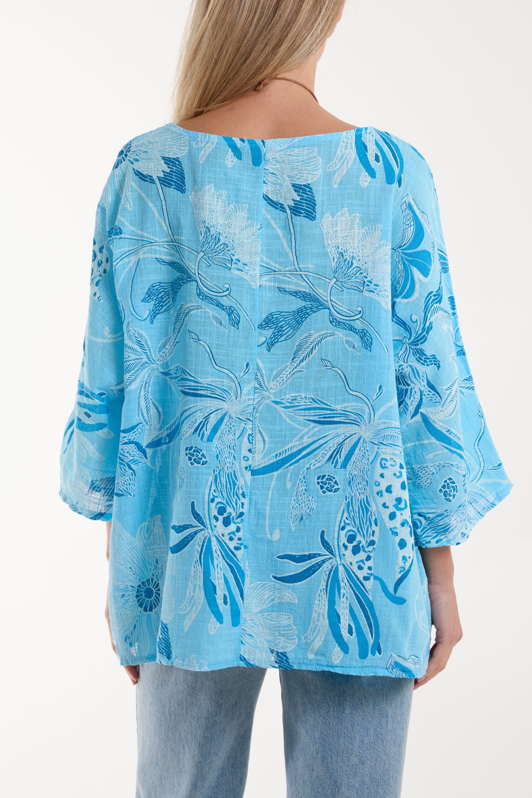 Necklace Botanical Flower Cotton Top Tops WearAll