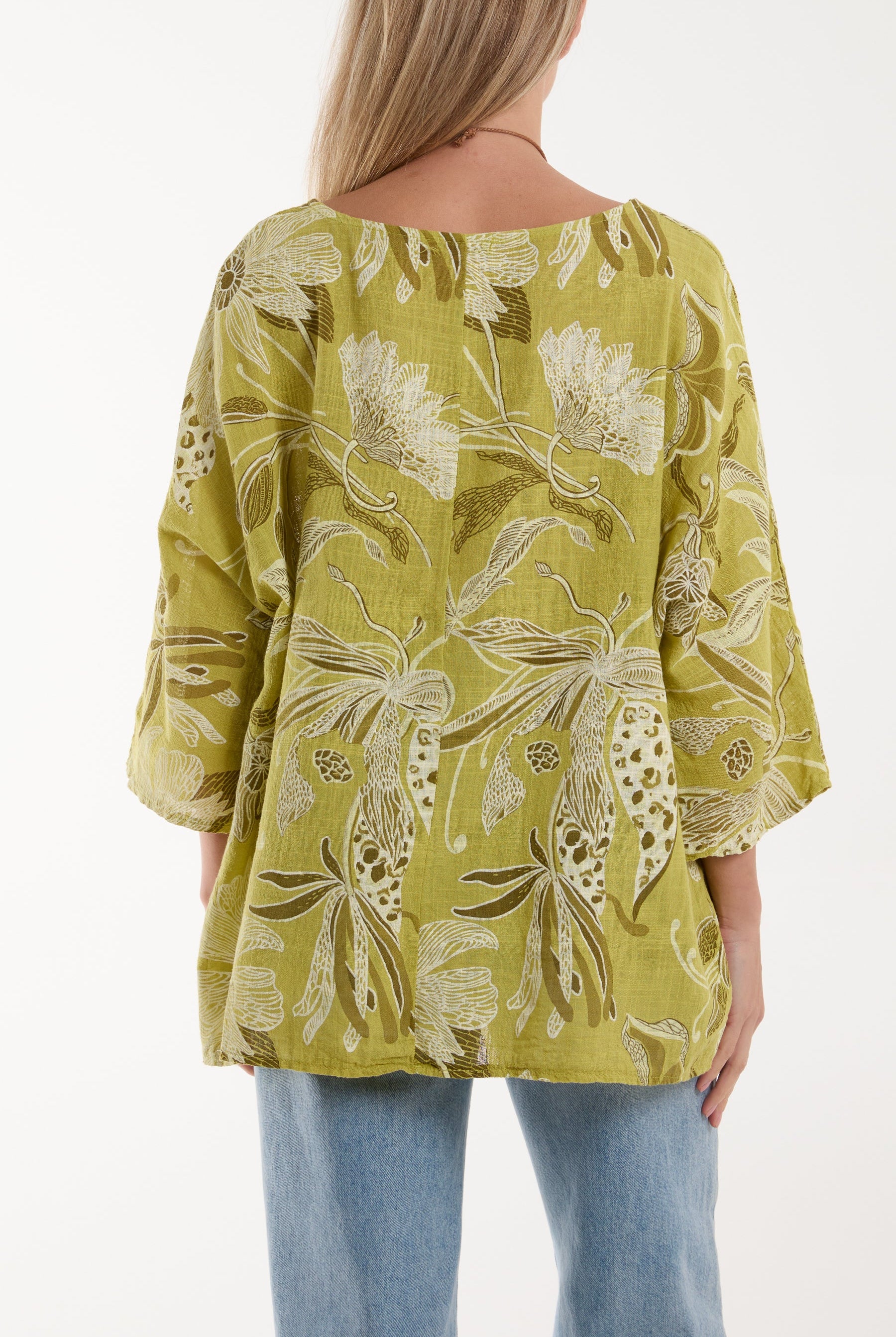 Necklace Botanical Flower Cotton Top Tops WearAll