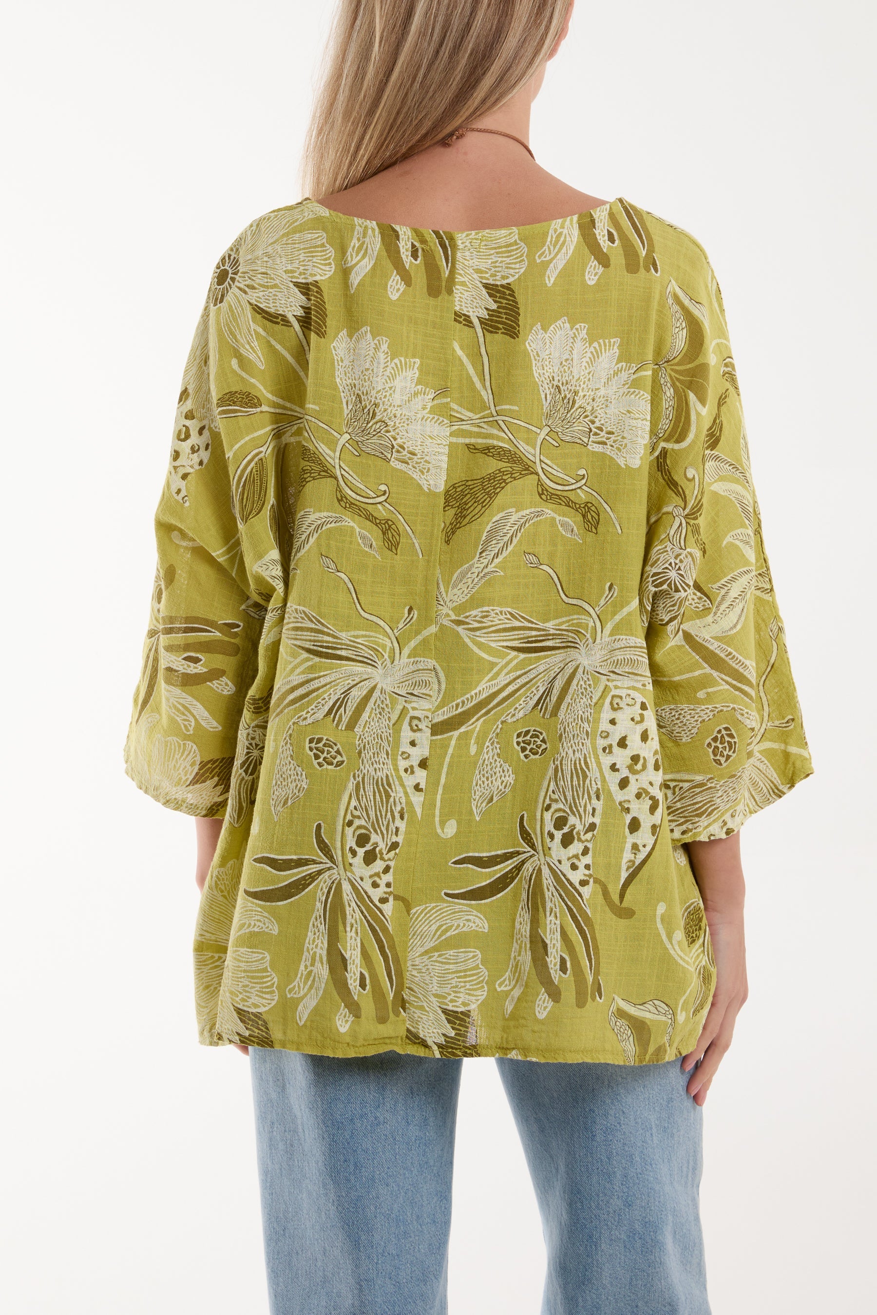 Necklace Botanical Flower Cotton Top Tops WearAll