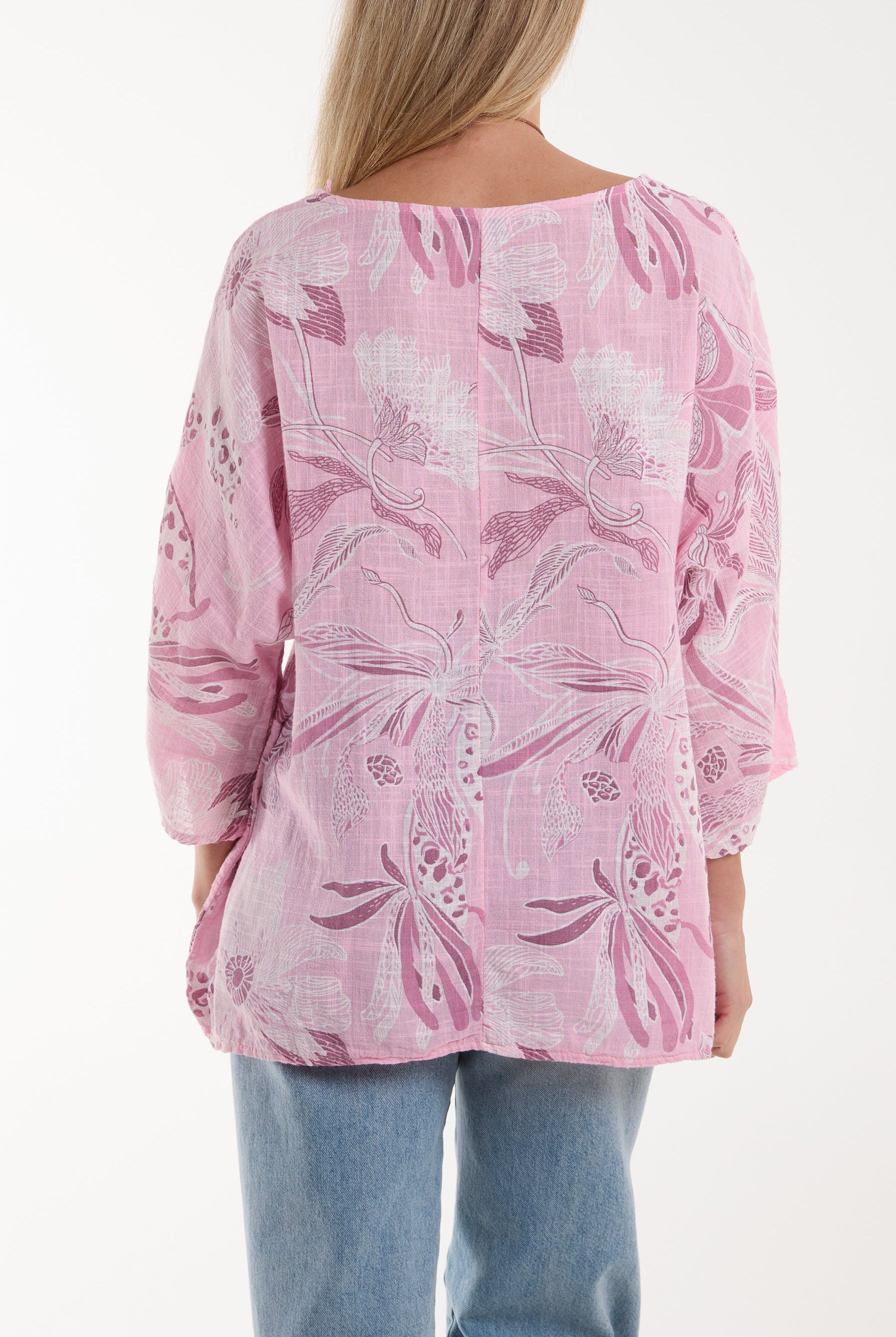 Necklace Botanical Flower Cotton Top Tops WearAll