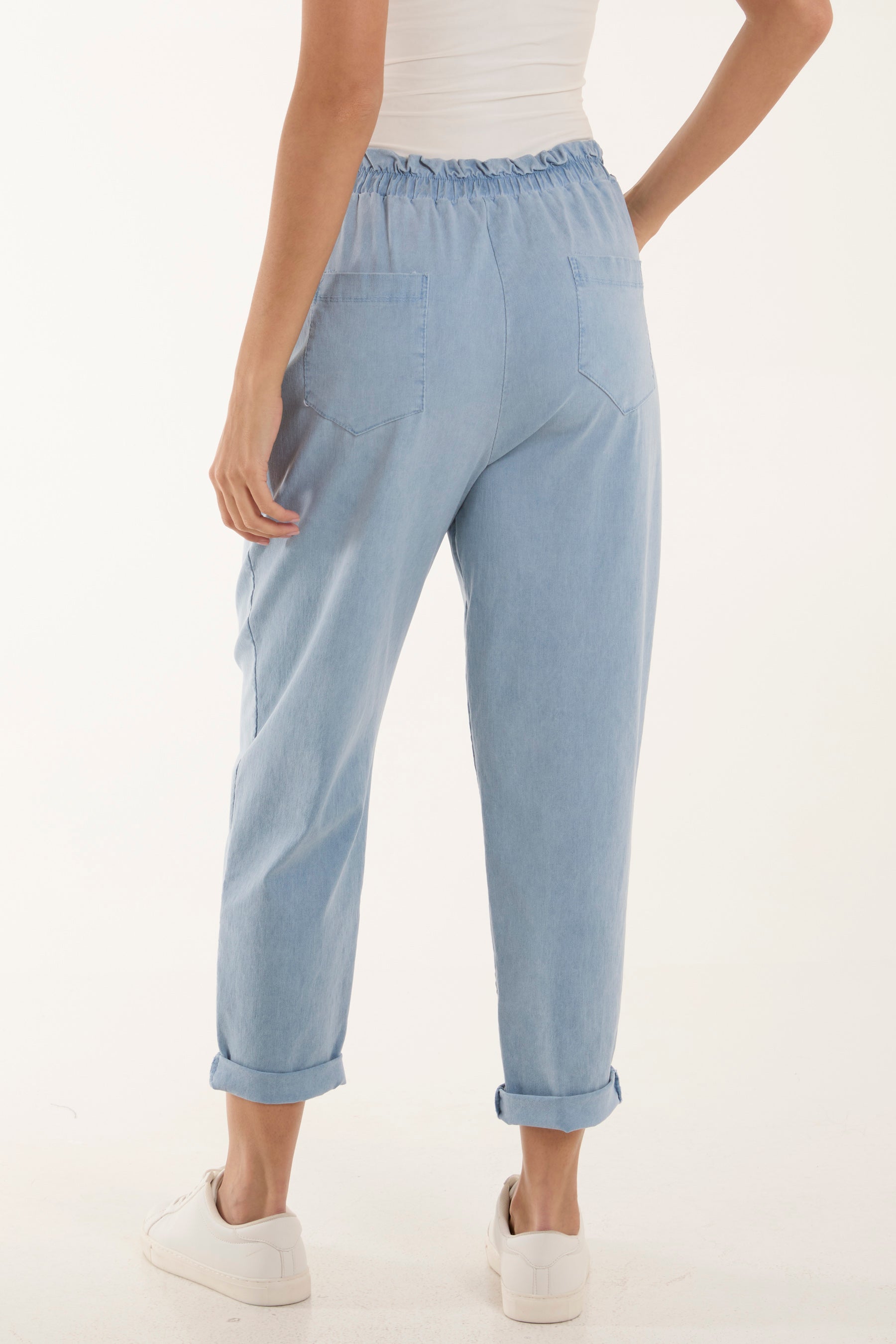 Washed Relaxed Fit Magic Trousers Trousers WearAll