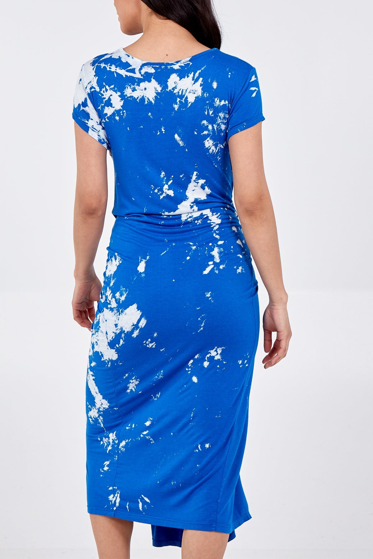 Cap Sleeve Tie Dye Parachute Dress DMF2 WearAll