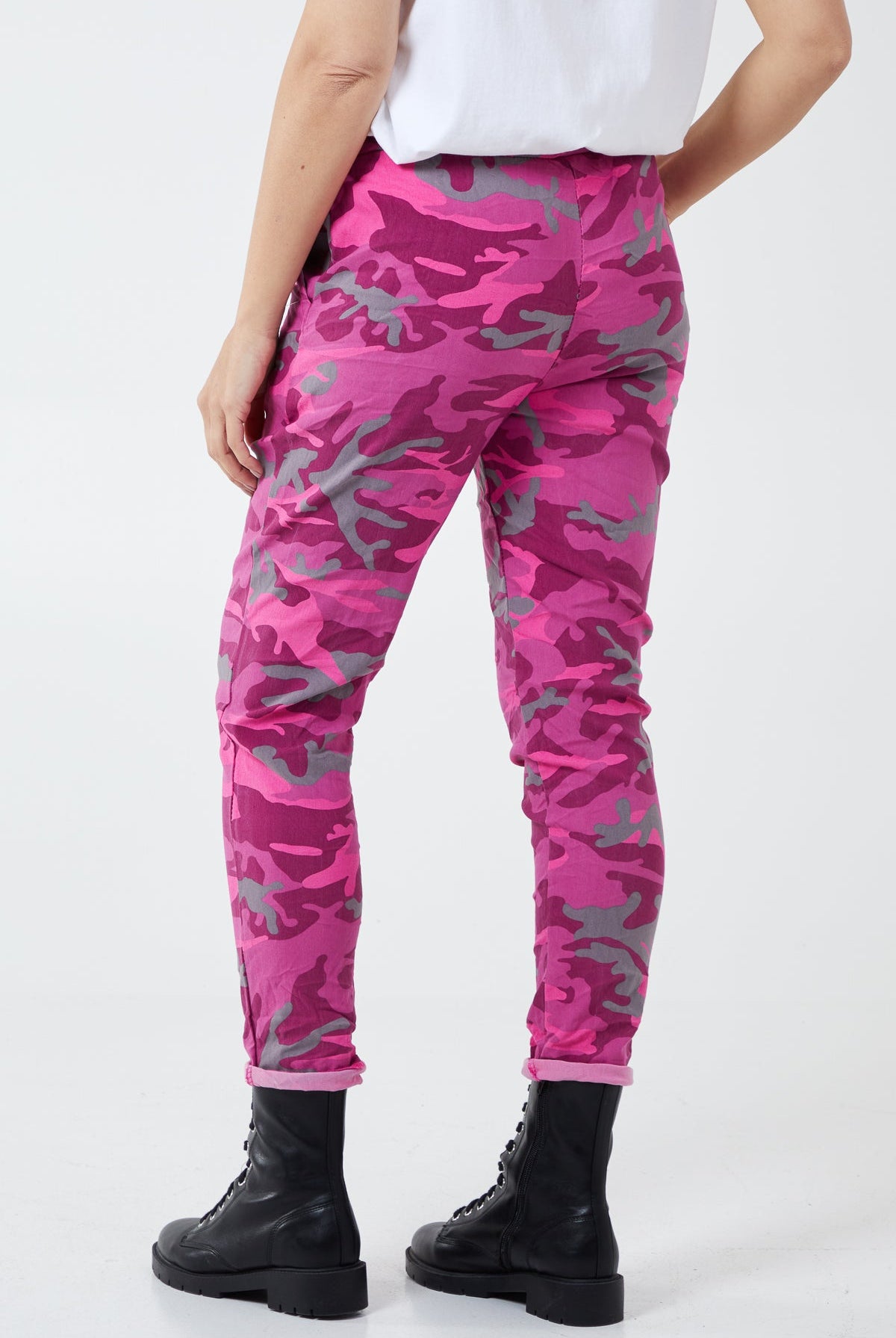 Magic Super Stretch Camouflage Print Trousers TRS1 WearAll