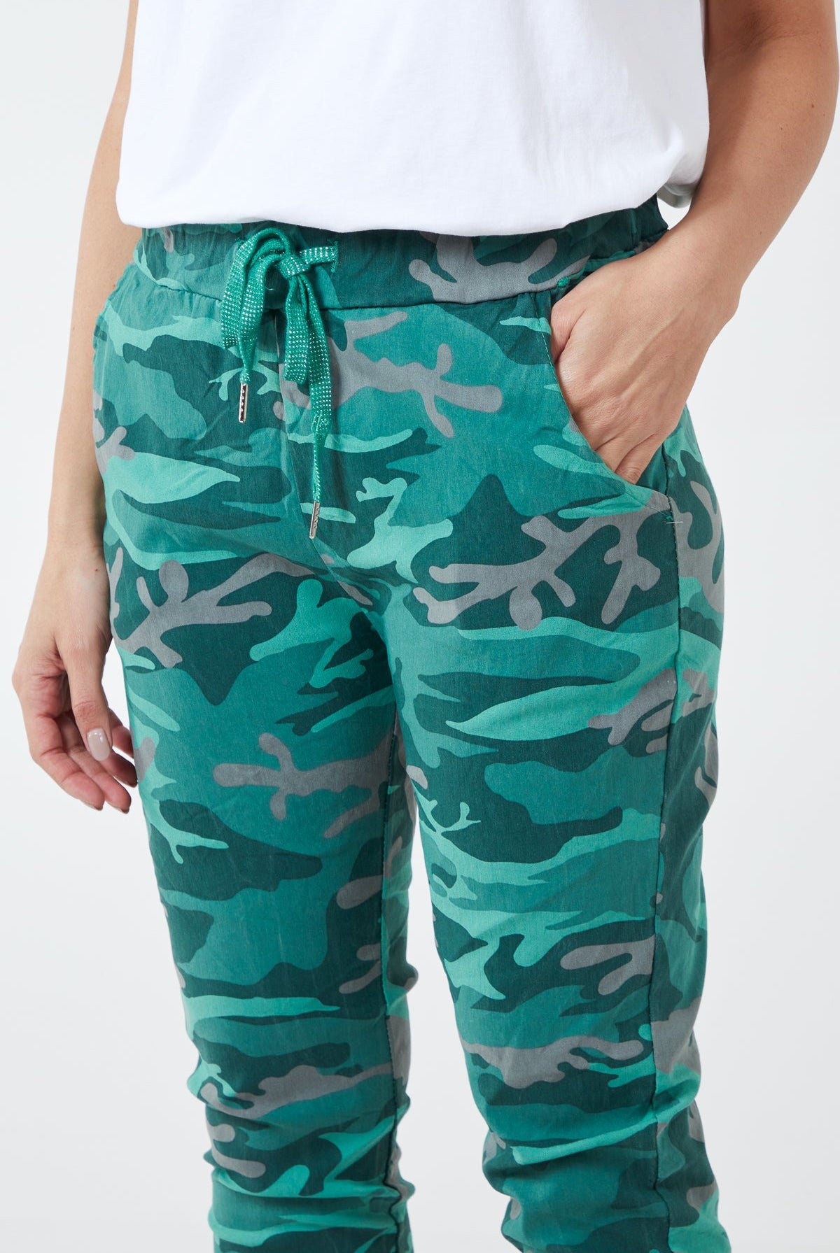 Magic Super Stretch Camouflage Print Trousers TRS1 WearAll
