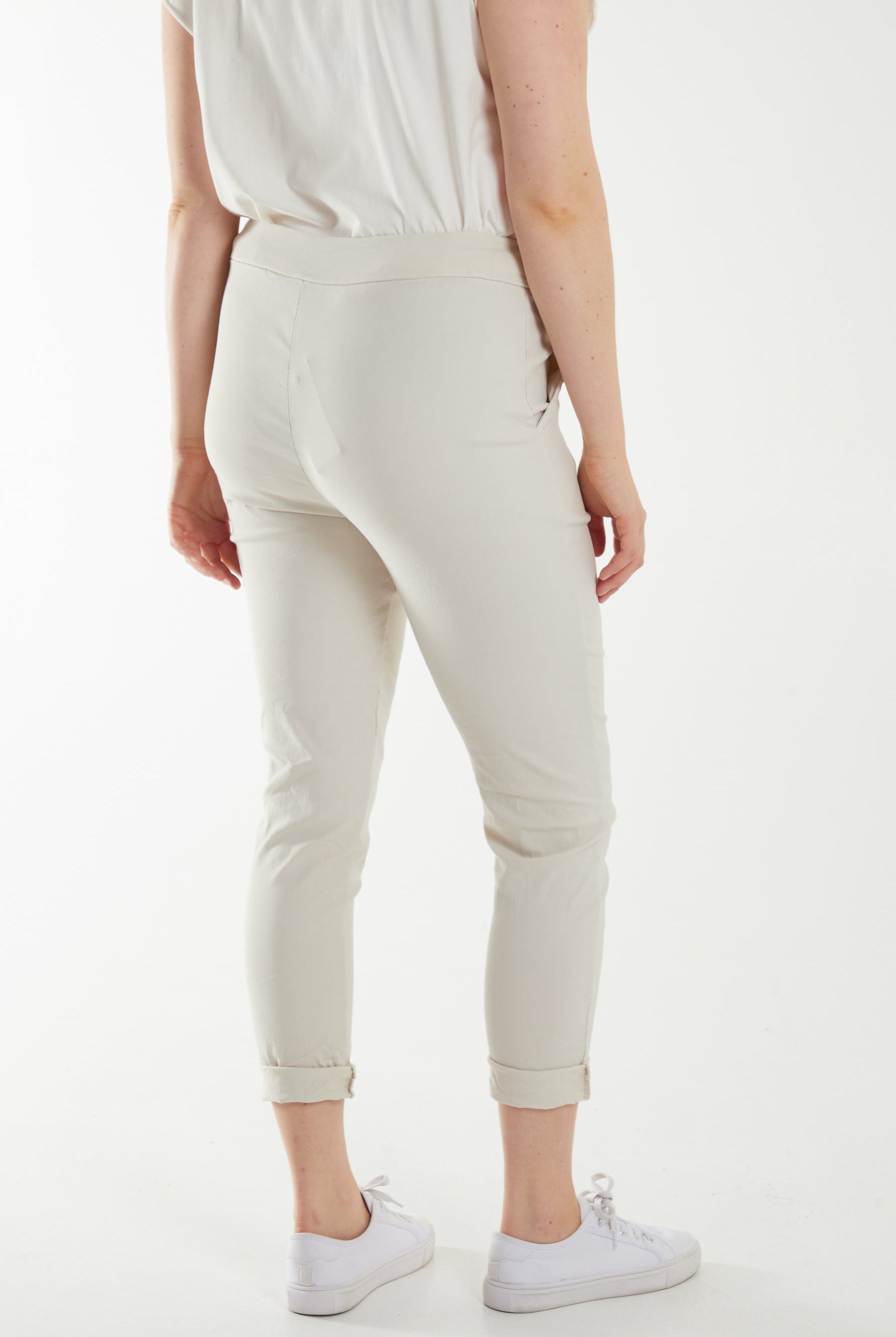 Magic Plain Super Stretch Crushed Trousers TRS1 WearAll