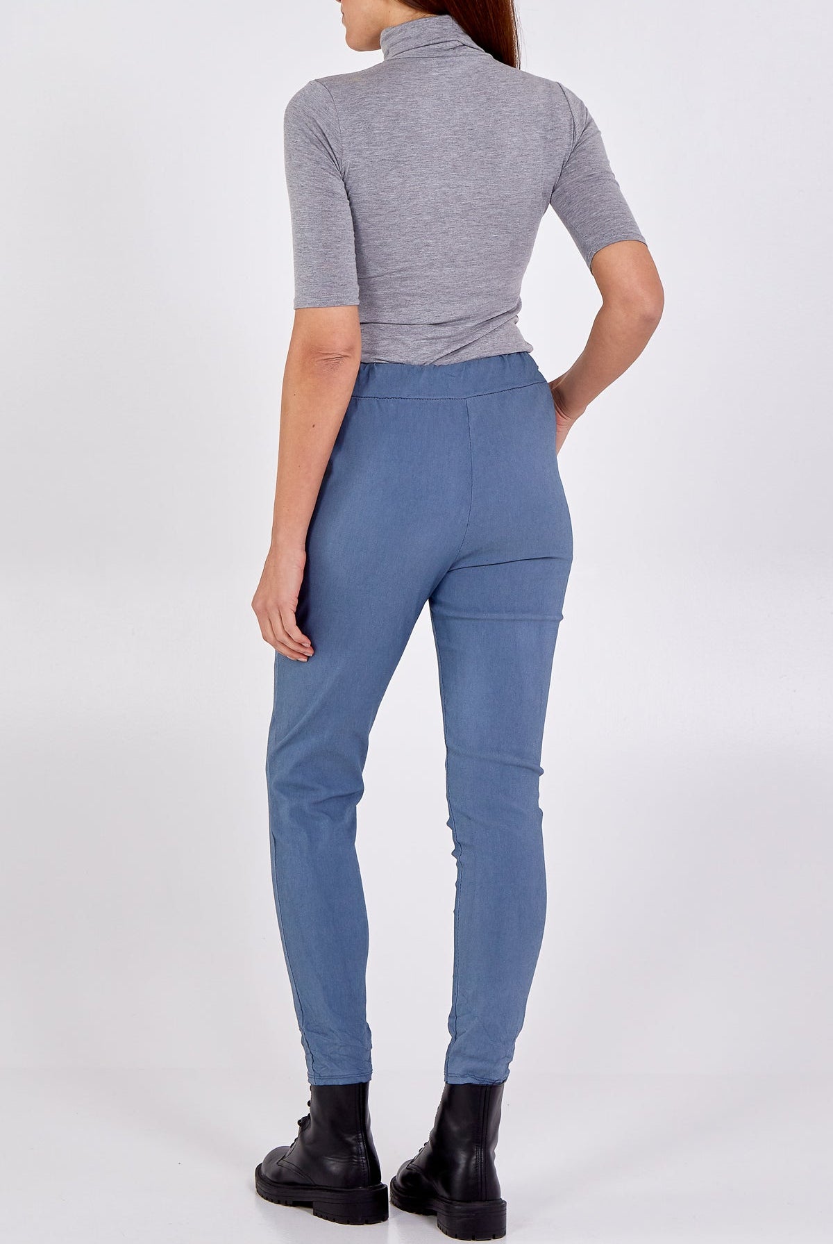 Magic Plain Super Stretch Crushed Trousers TRS1 WearAll