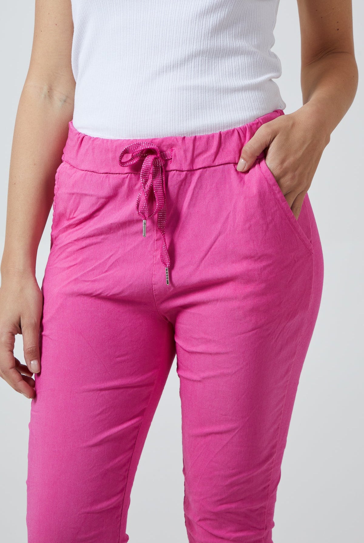 Magic Plain Super Stretch Crushed Trousers TRS1 WearAll