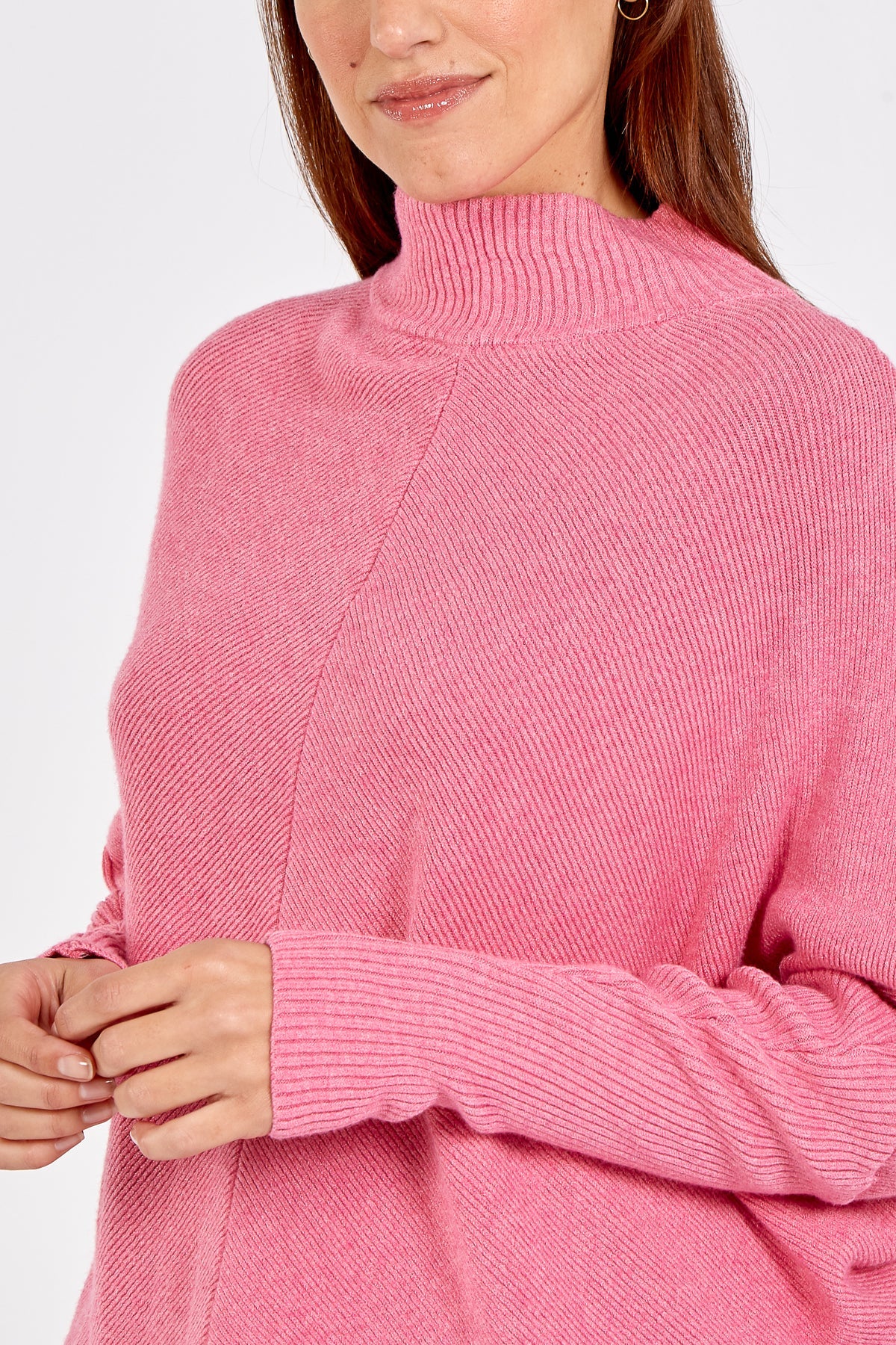 Long Sleeve Turtle Neck Jumper JMF1 WearAll