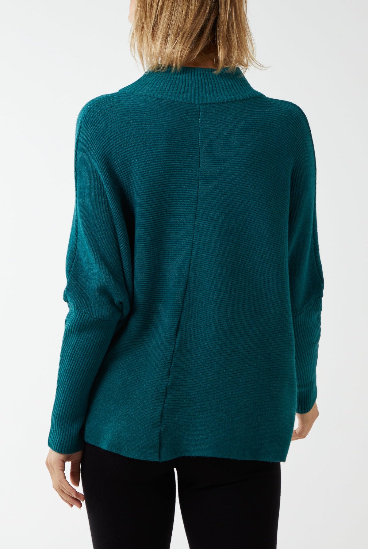 Long Sleeve Turtle Neck Jumper JMF1 WearAll