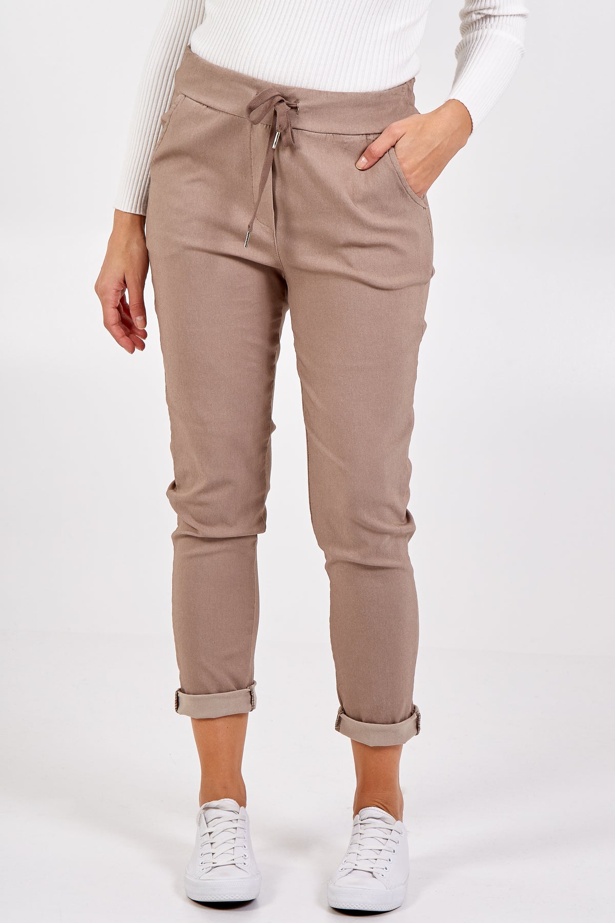 Magic Plain Smart Non-Crush Trouser TRS1 WearAll Mocha One Size