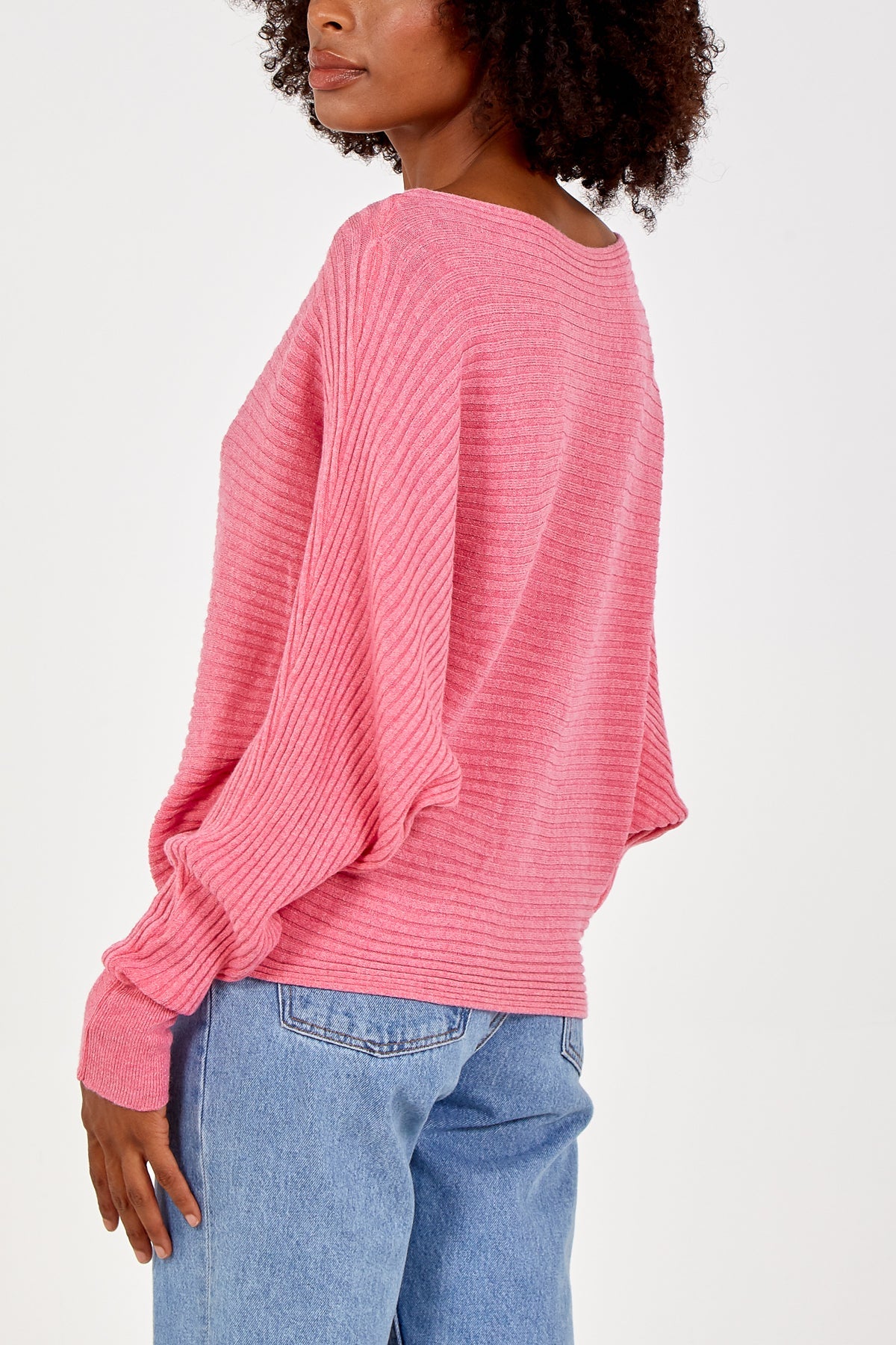 Batwing Ribbed Jumper JMF1 WearAll