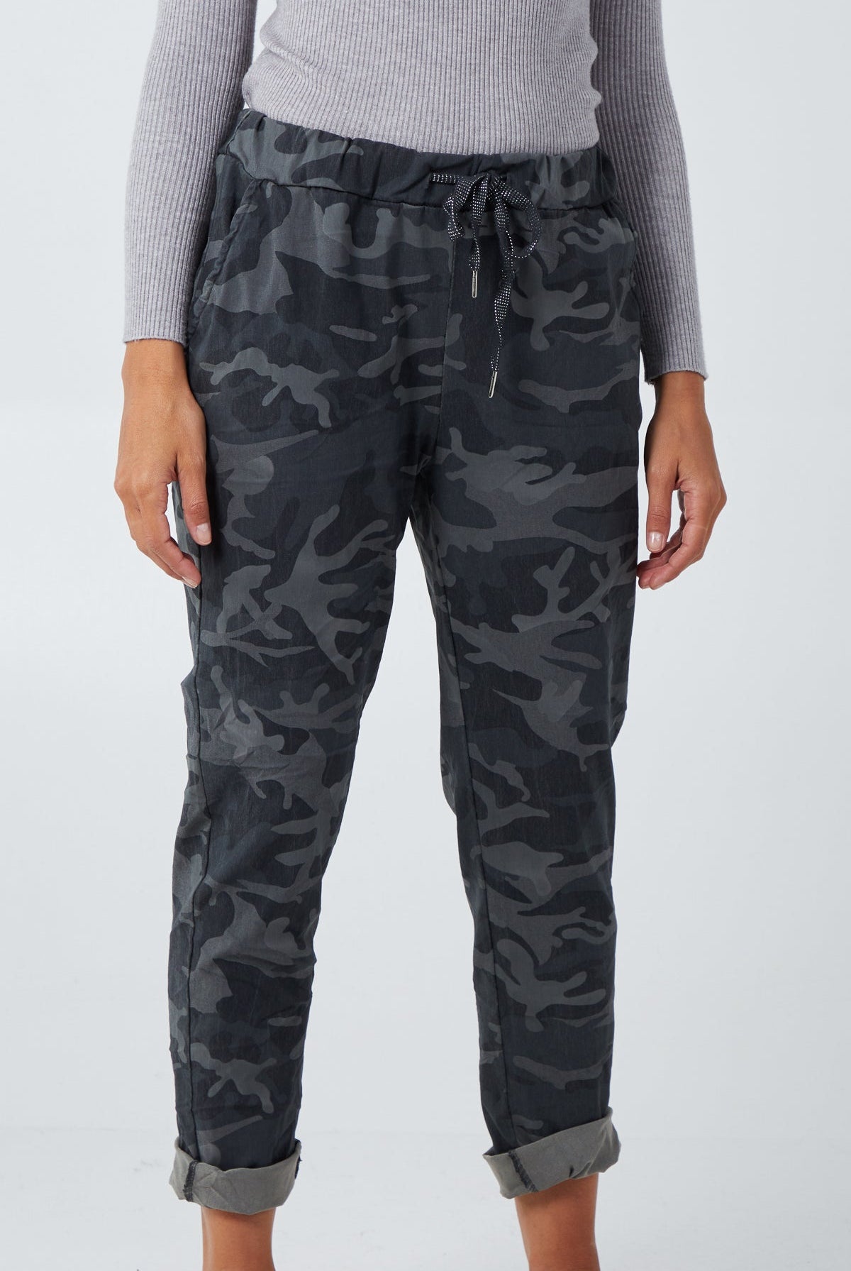 Magic Camouflage Trousers (Extra Large) TRS1 WearAll Charcoal XL-XXL