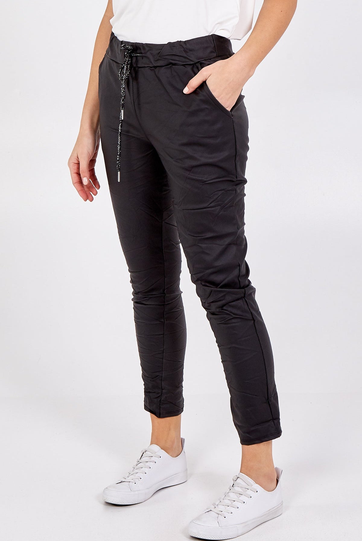 Magic Stretch PU Coated Trousers (Extra Large) Trousers WearAll Black XL-XXL