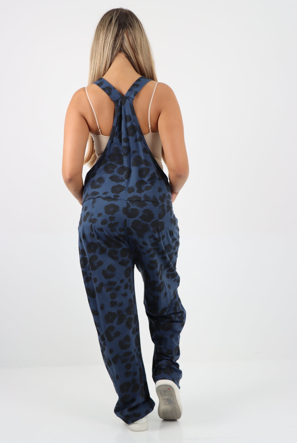 Dungaree Leopard Print Jersey Jumpsuits Dungarees WearAll