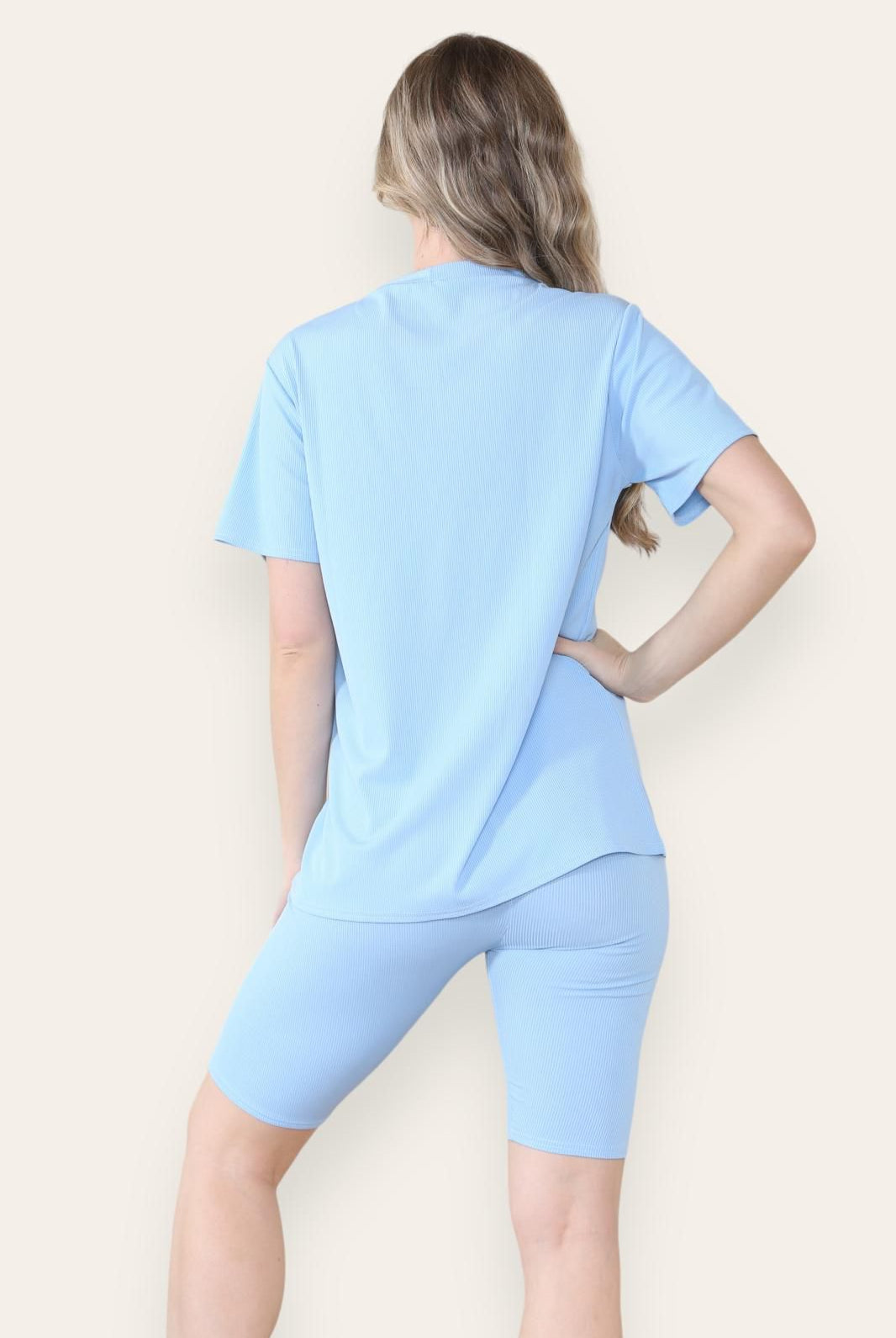 Ribbed Cycling Sorts Set Shorts WearAll