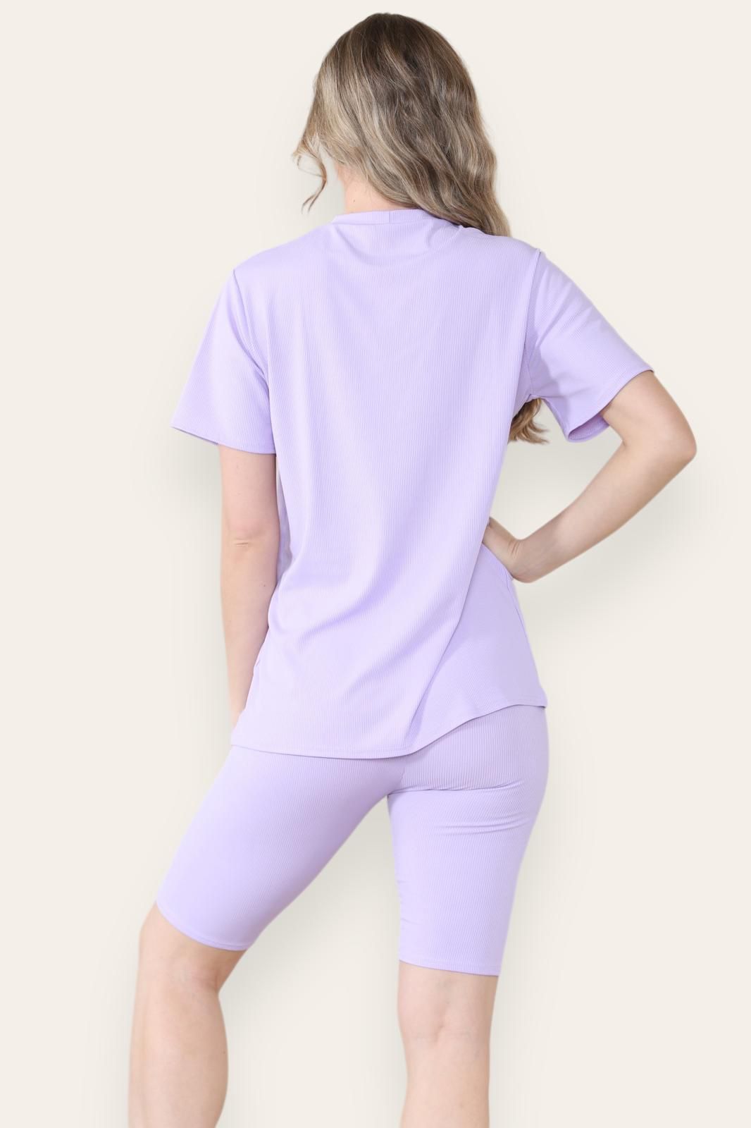 Ribbed Cycling Sorts Set Shorts WearAll