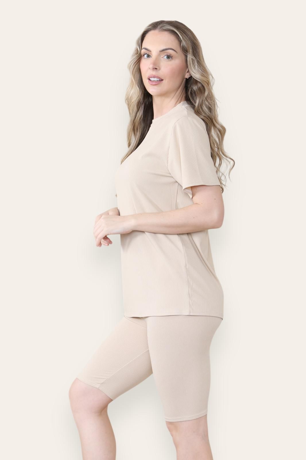 Ribbed Cycling Sorts Set Shorts WearAll