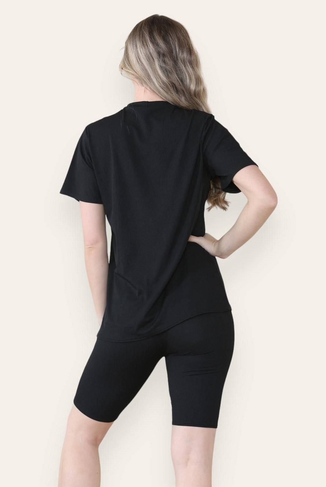 Ribbed Cycling Sorts Set Shorts WearAll