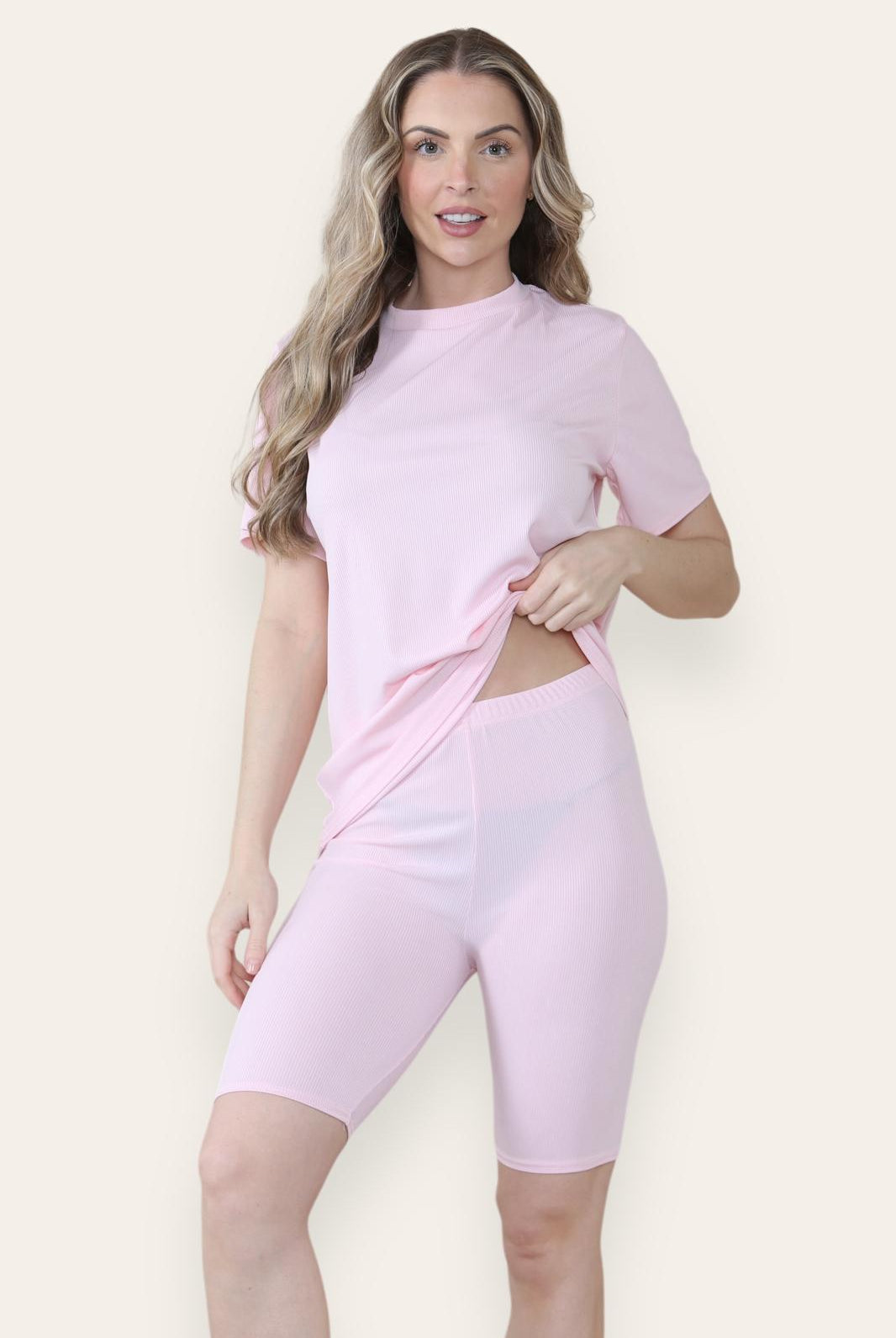 Ribbed Cycling Sorts Set Shorts WearAll