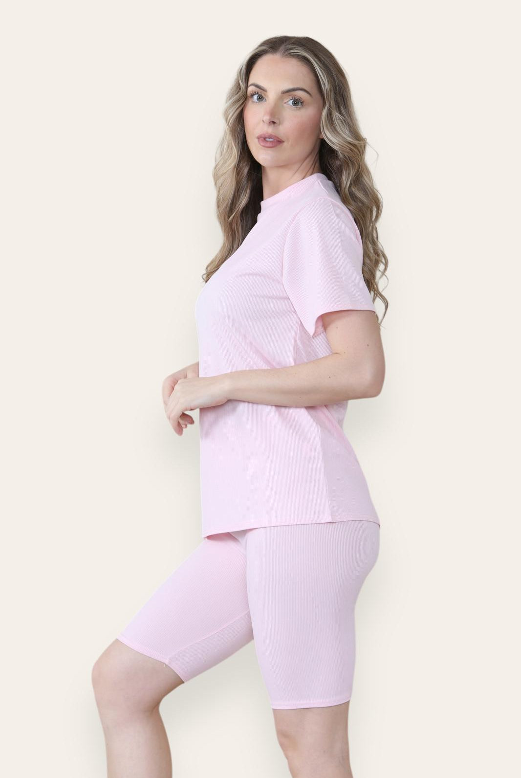 Ribbed Cycling Sorts Set Shorts WearAll