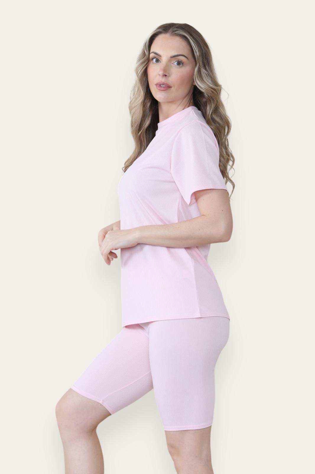 Ribbed Cycling Sorts Set Shorts WearAll