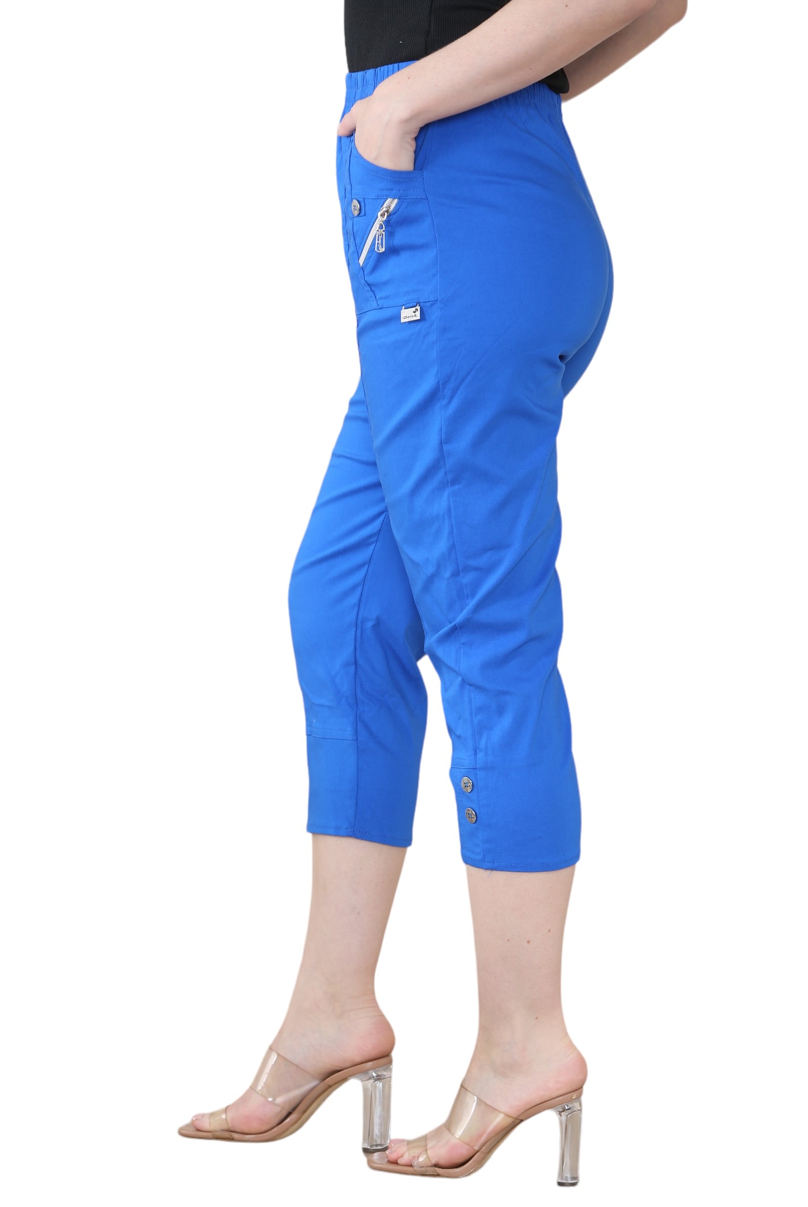 cherry berry capri trouser Trouser WearAll Royal Blue 10