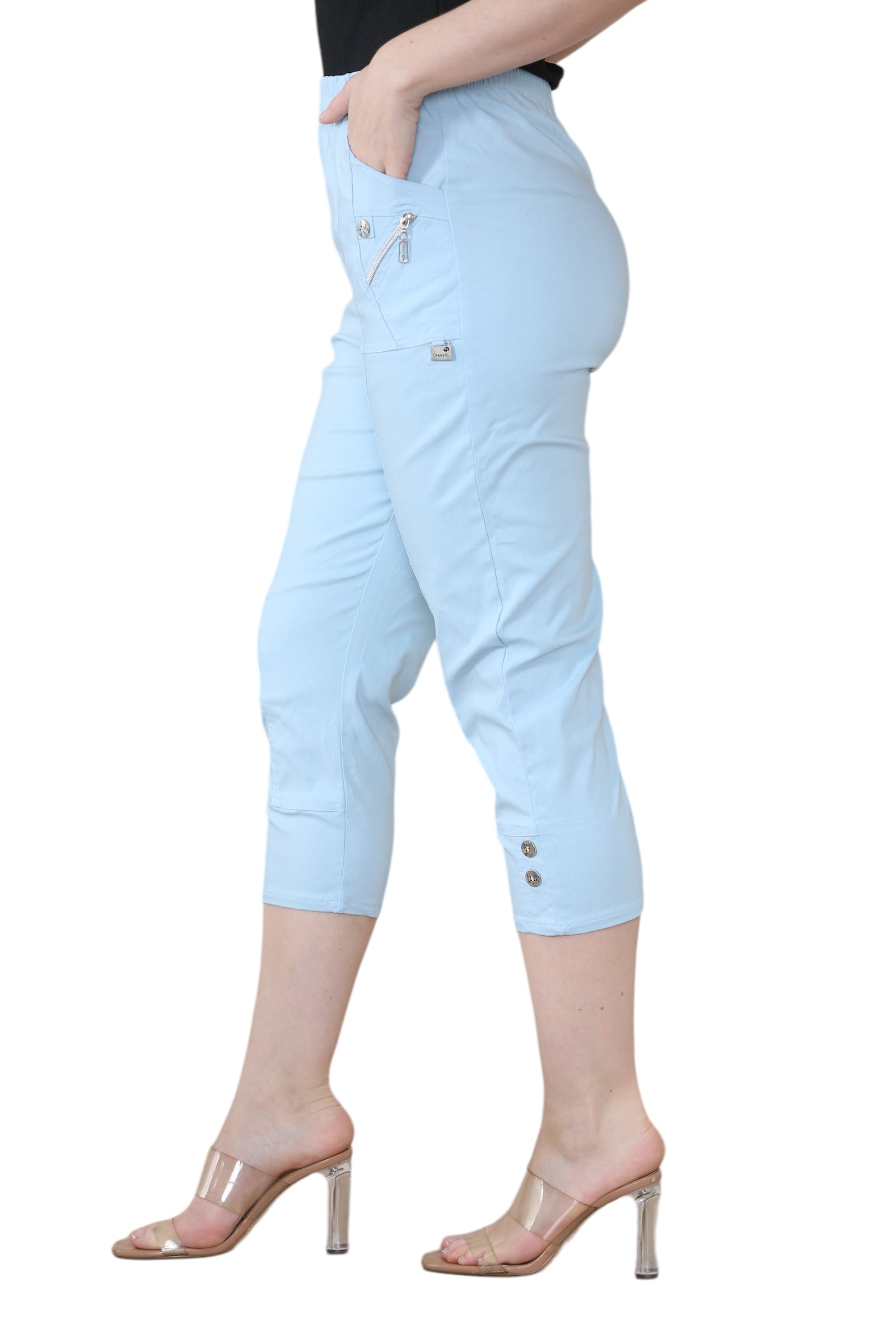 cherry berry capri trouser Trouser WearAll Sky 10
