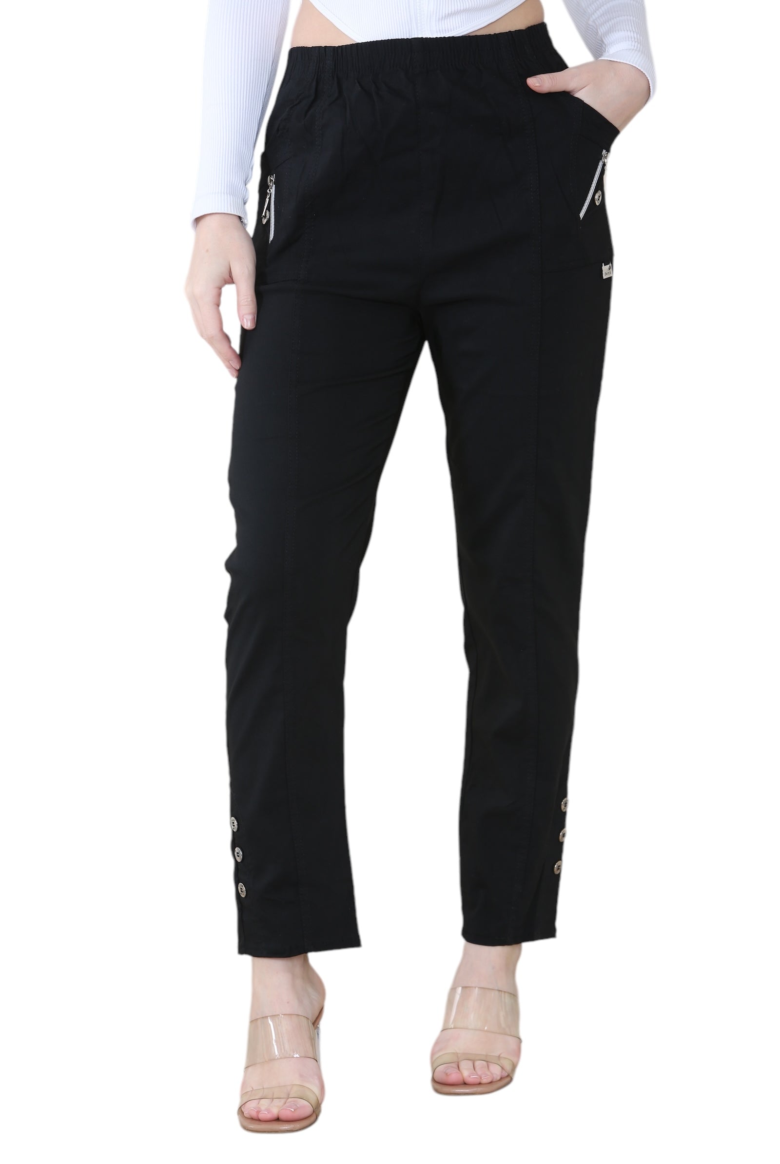 Full Length Cherry Berry Long Pants Women Trousers Trousers WearAll