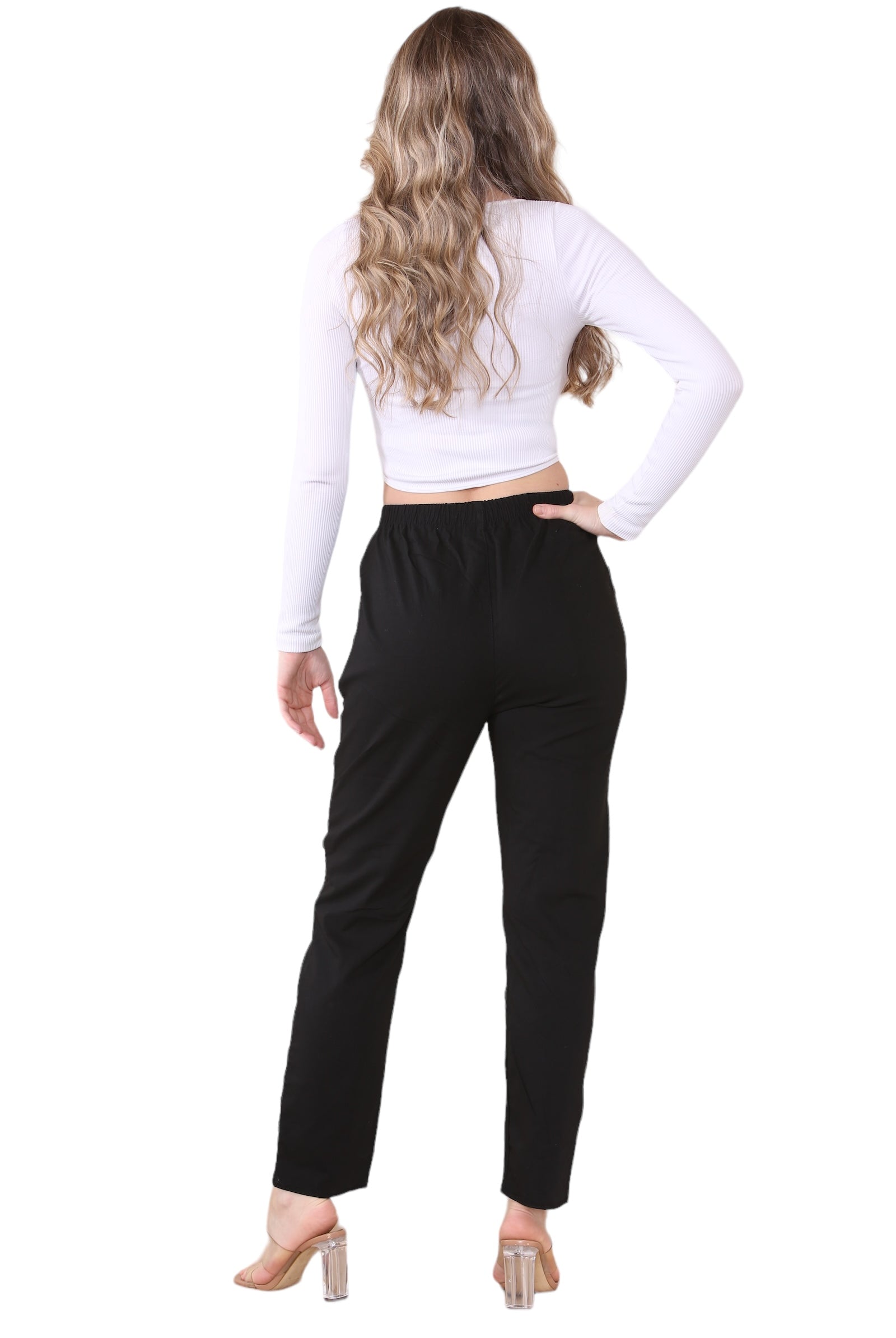 Full Length Cherry Berry Long Pants Women Trousers Trousers WearAll