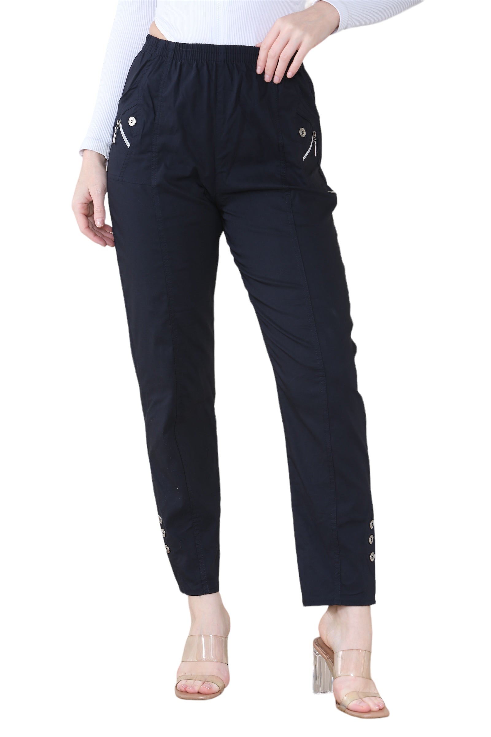 Full Length Cherry Berry Long Pants Women Trousers Trousers WearAll