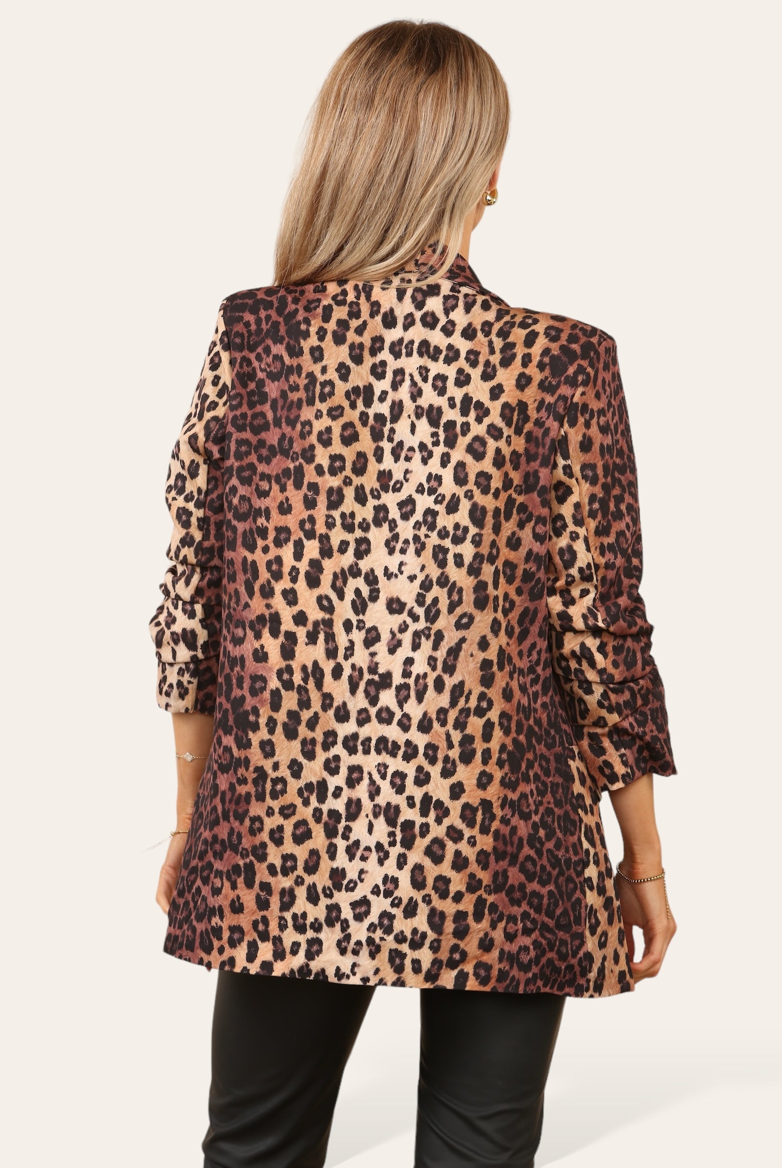 Blazer Leopard Print Jacket Jackets & Coat WearAll