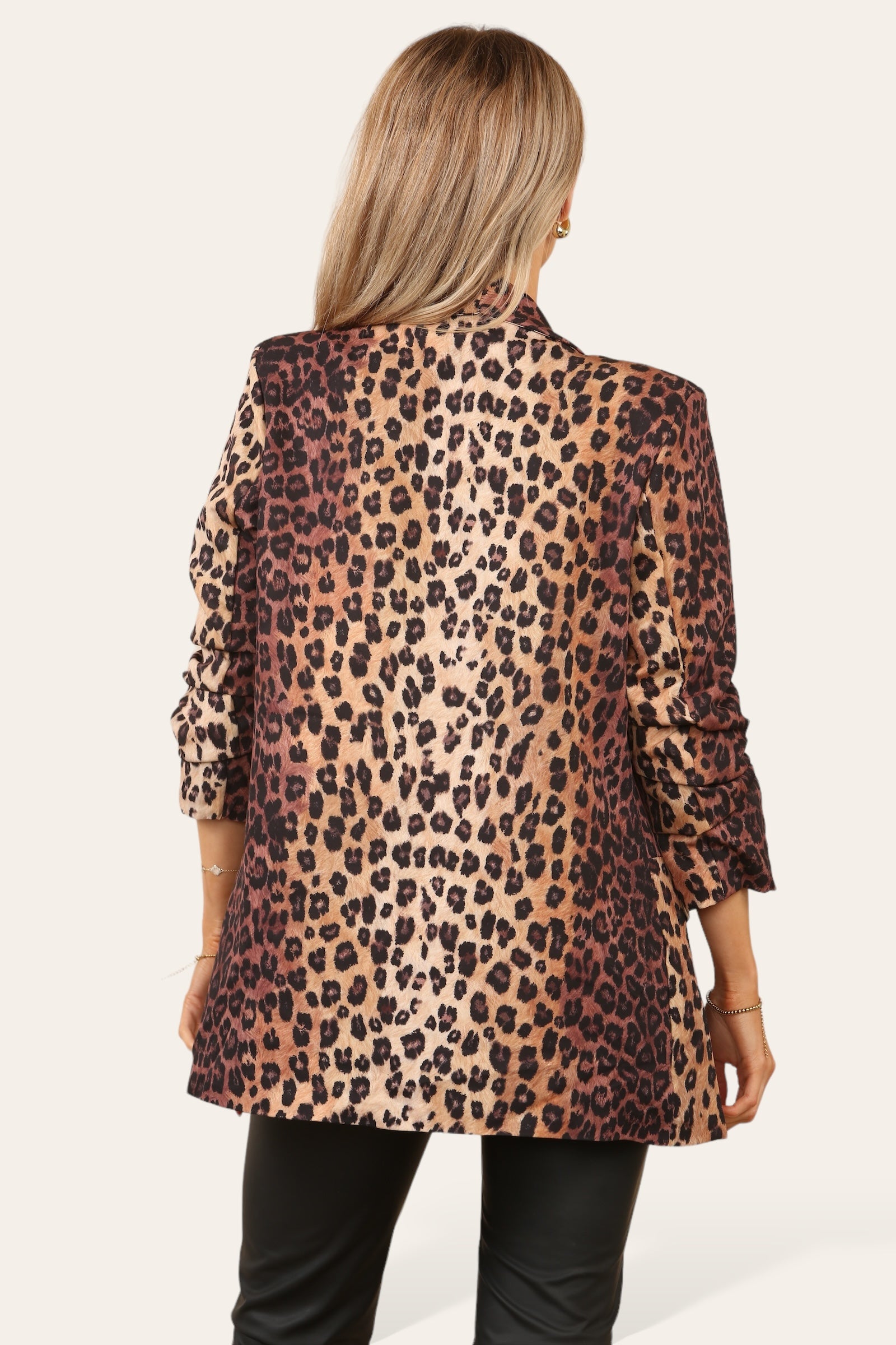Blazer Leopard Print Jacket Jackets & Coat WearAll