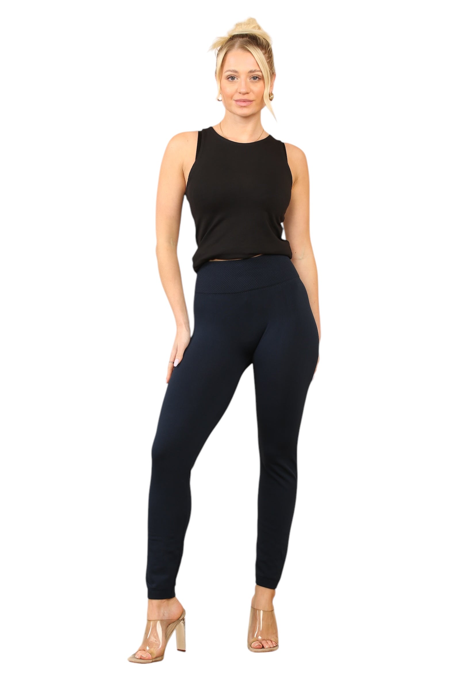 Fleece Lined Thermal Leggings Leggings WearAll