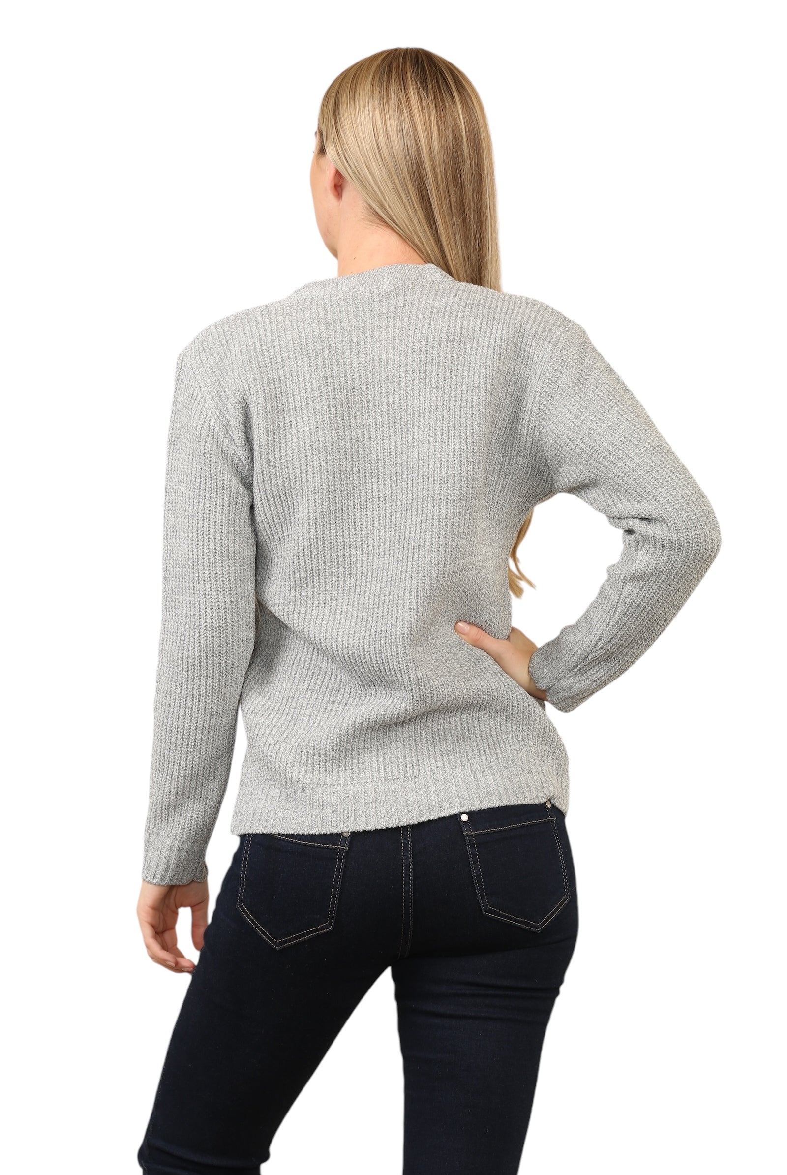 Cable Knitted Jumper Jumpers WearAll